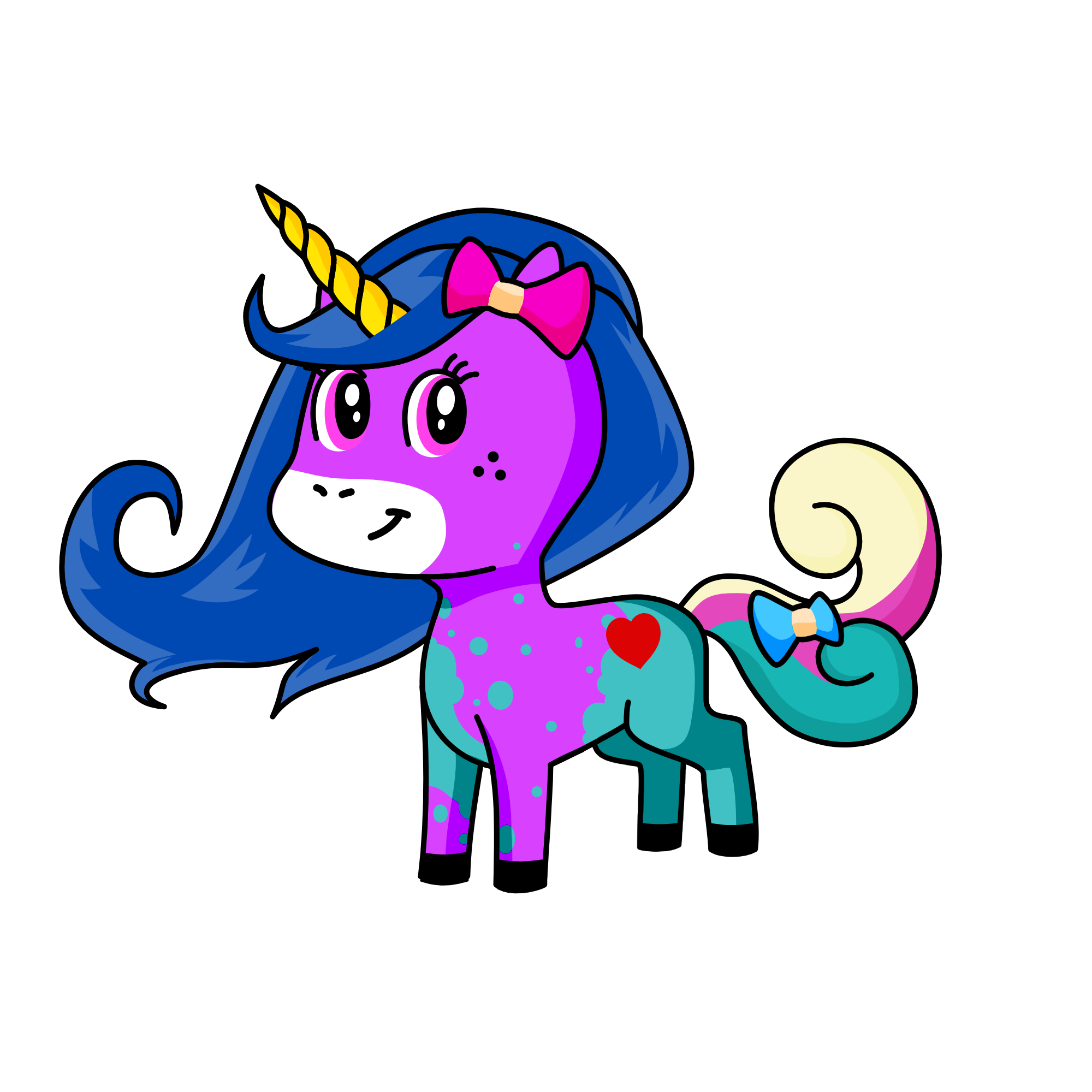 cupcake, the unicorn
