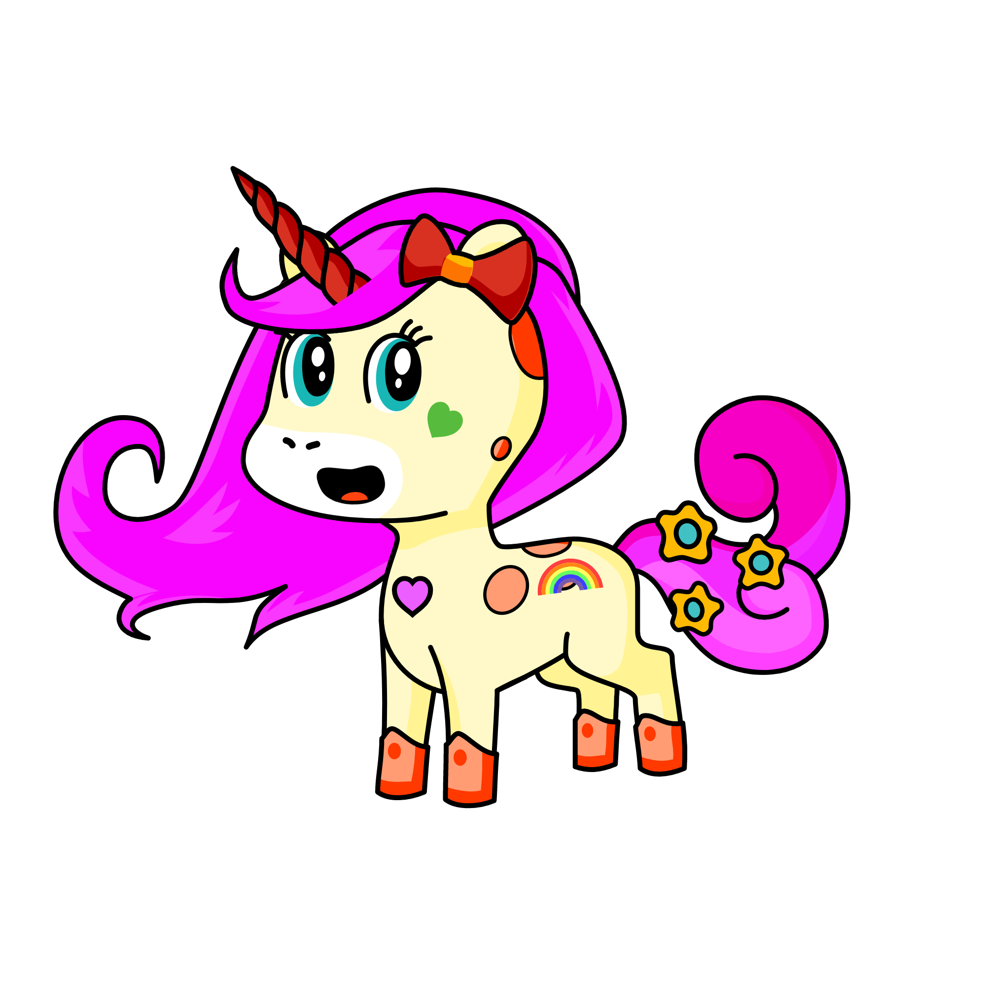 mina, the unicorn
