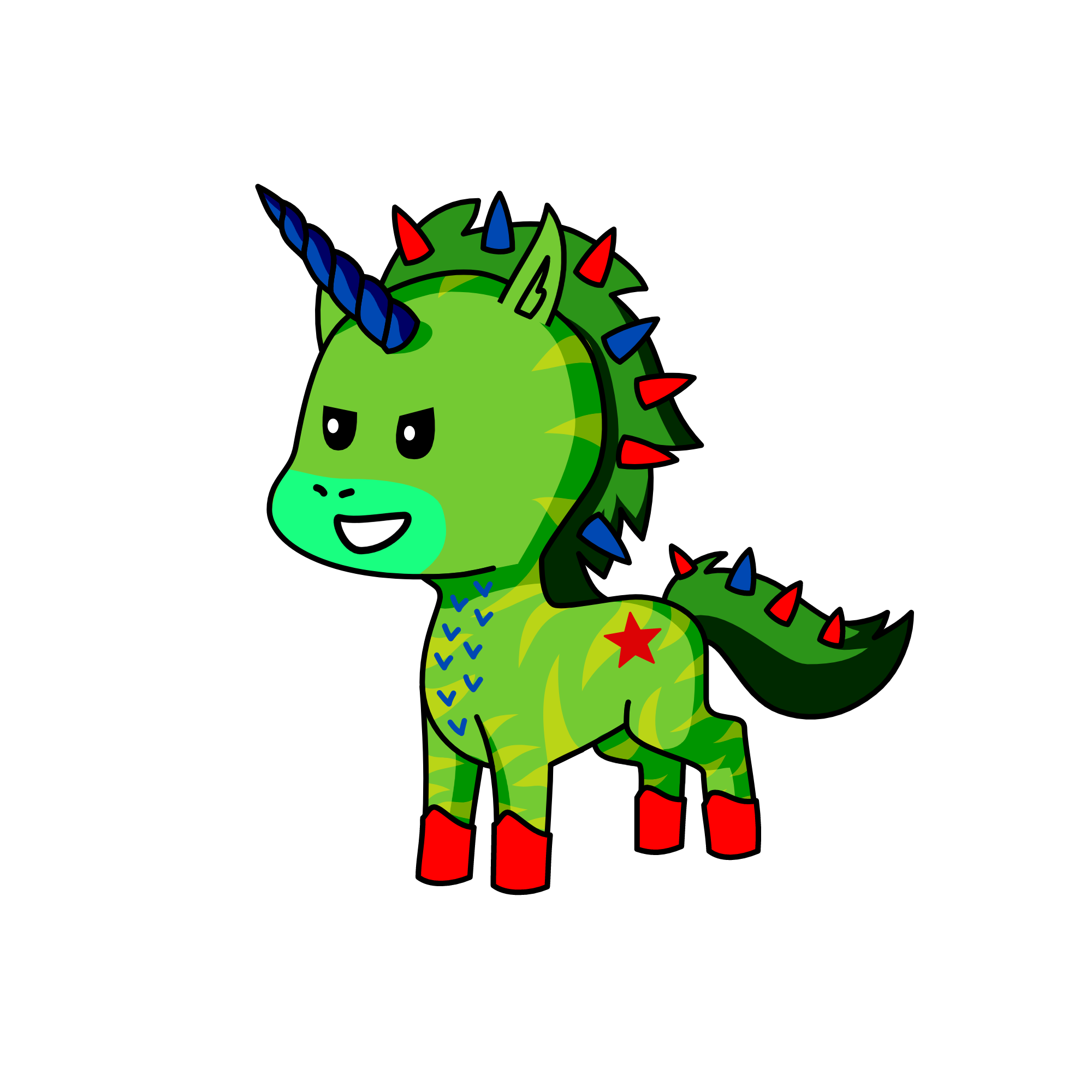 Guaca, the unicorn