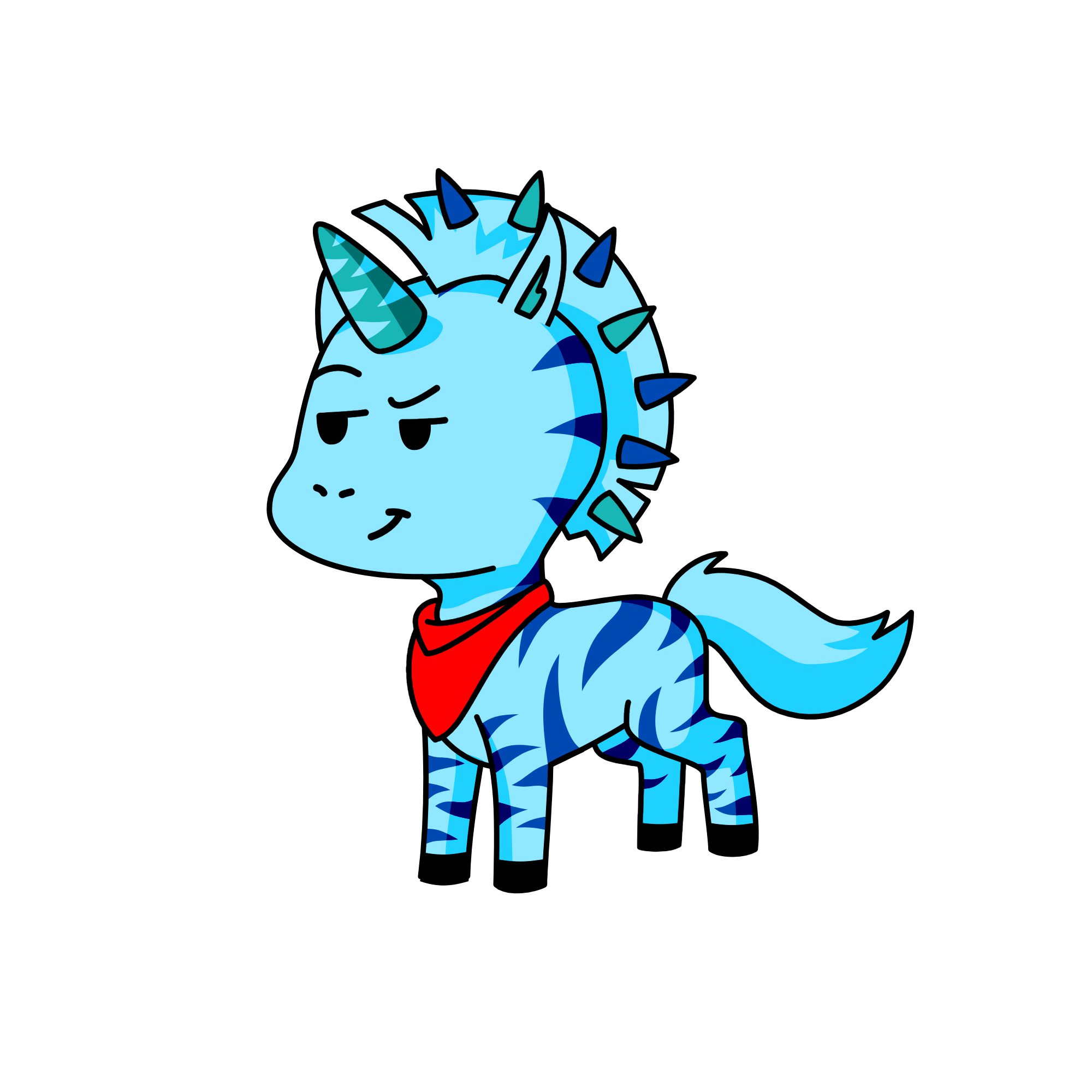 Nube , the unicorn