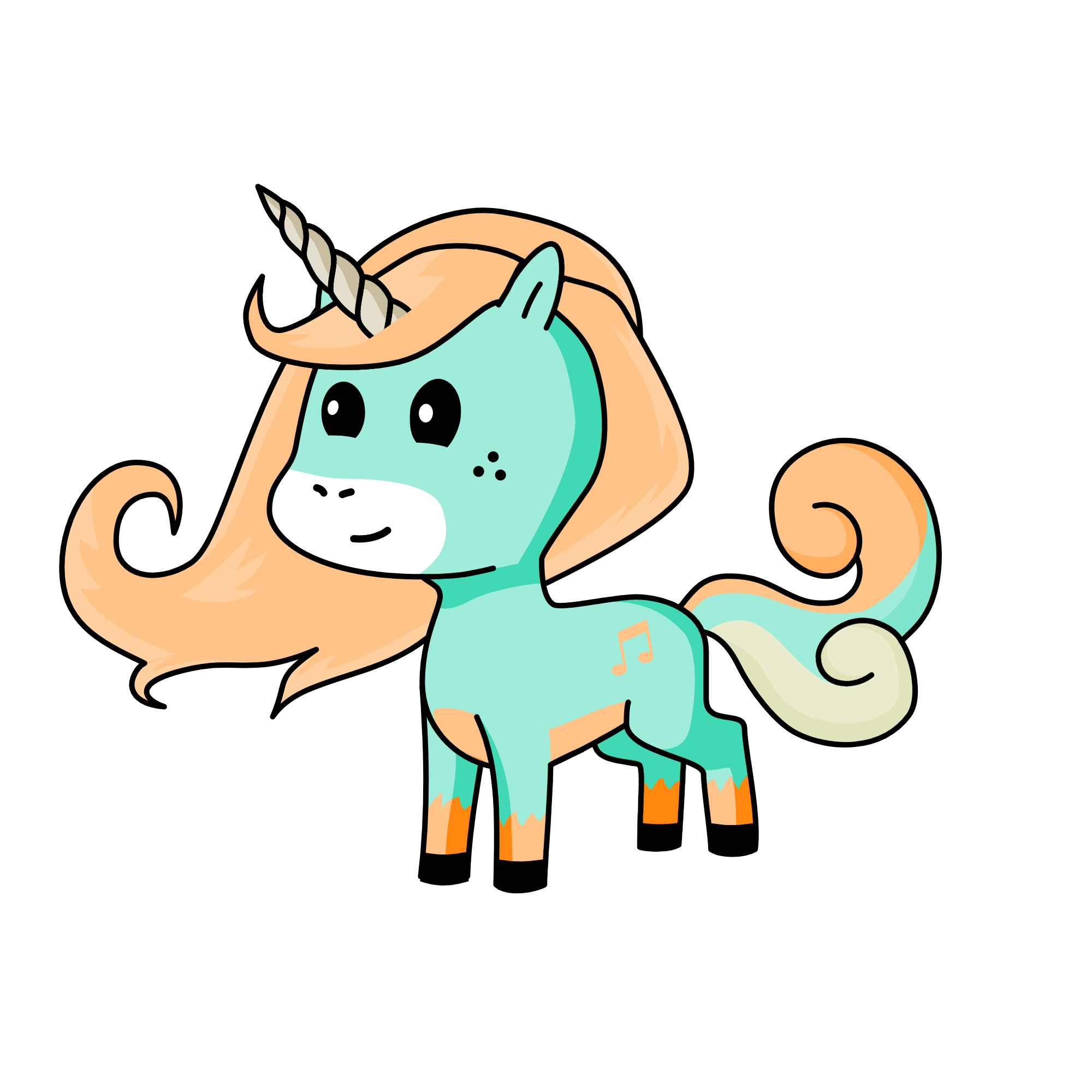 how i want to be, the unicorn
