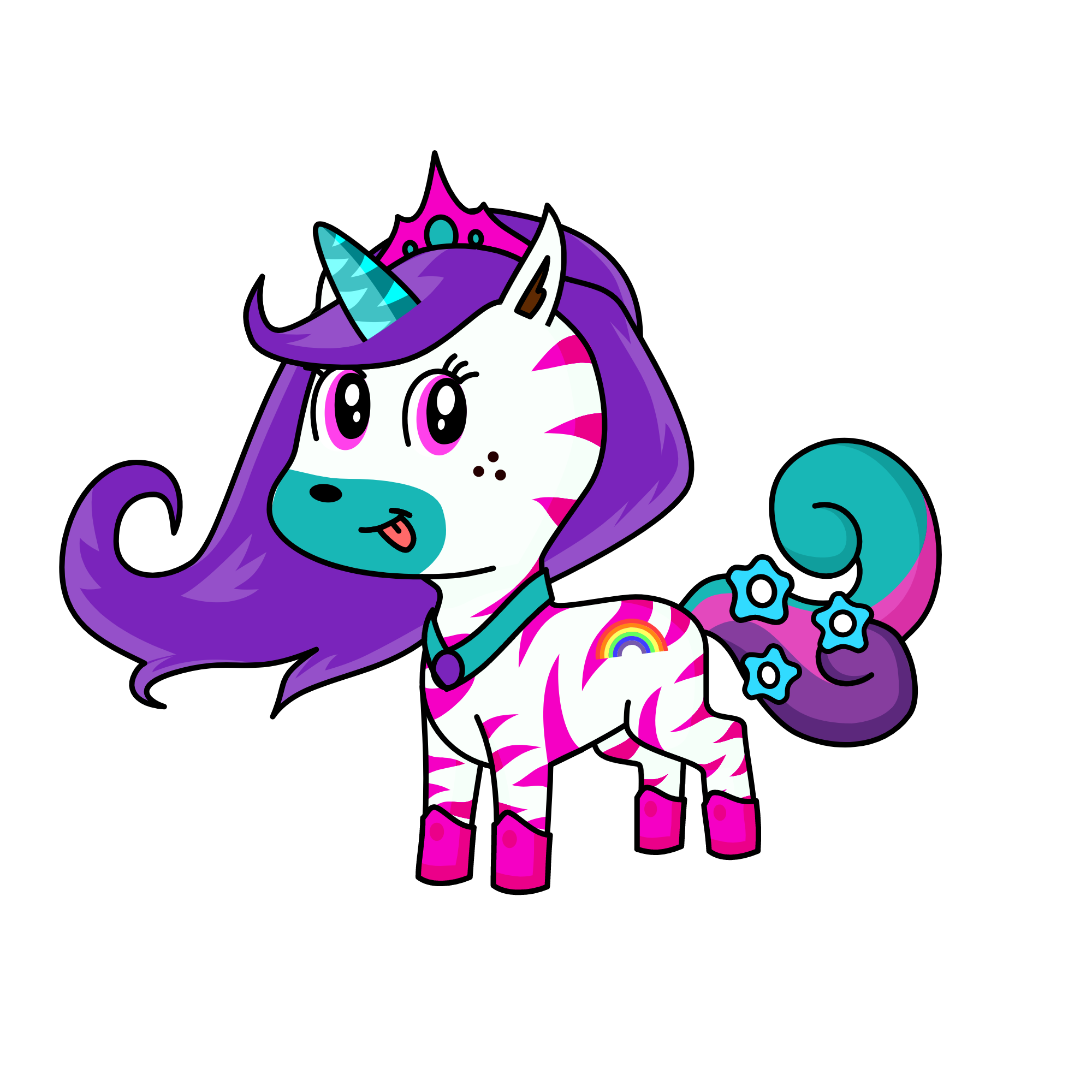 Cutie, the unicorn