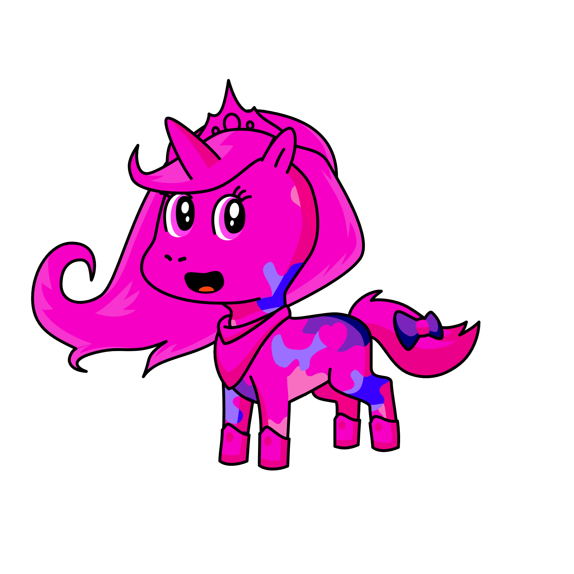 buff, the unicorn