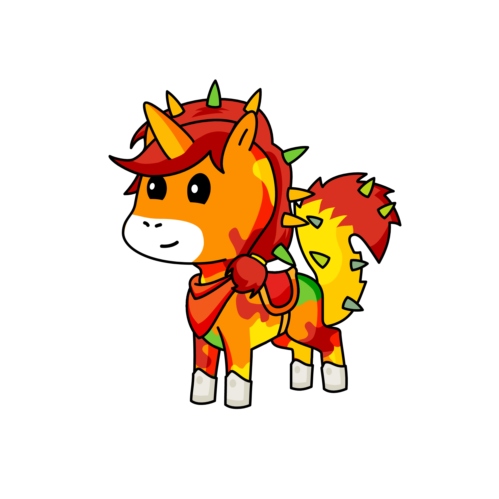 Sandy, the unicorn