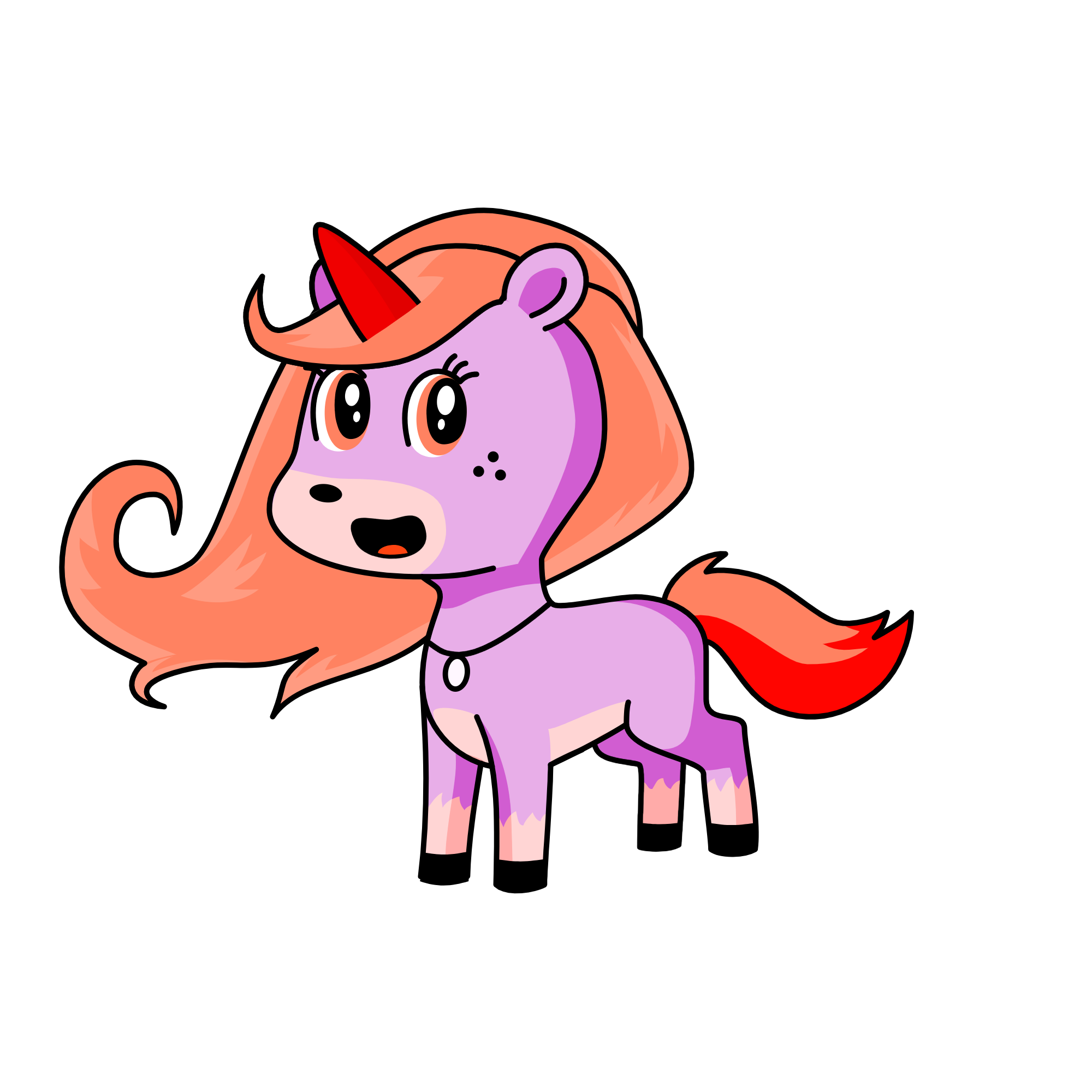 Rass, the unicorn
