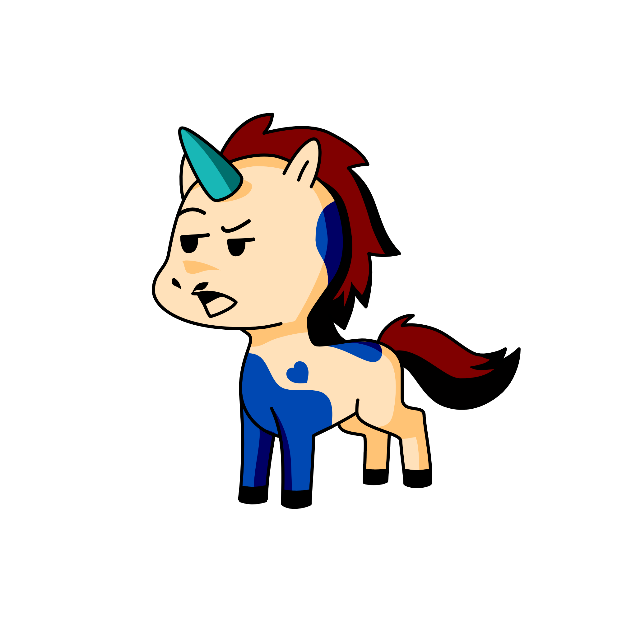 Fishgirl, the unicorn