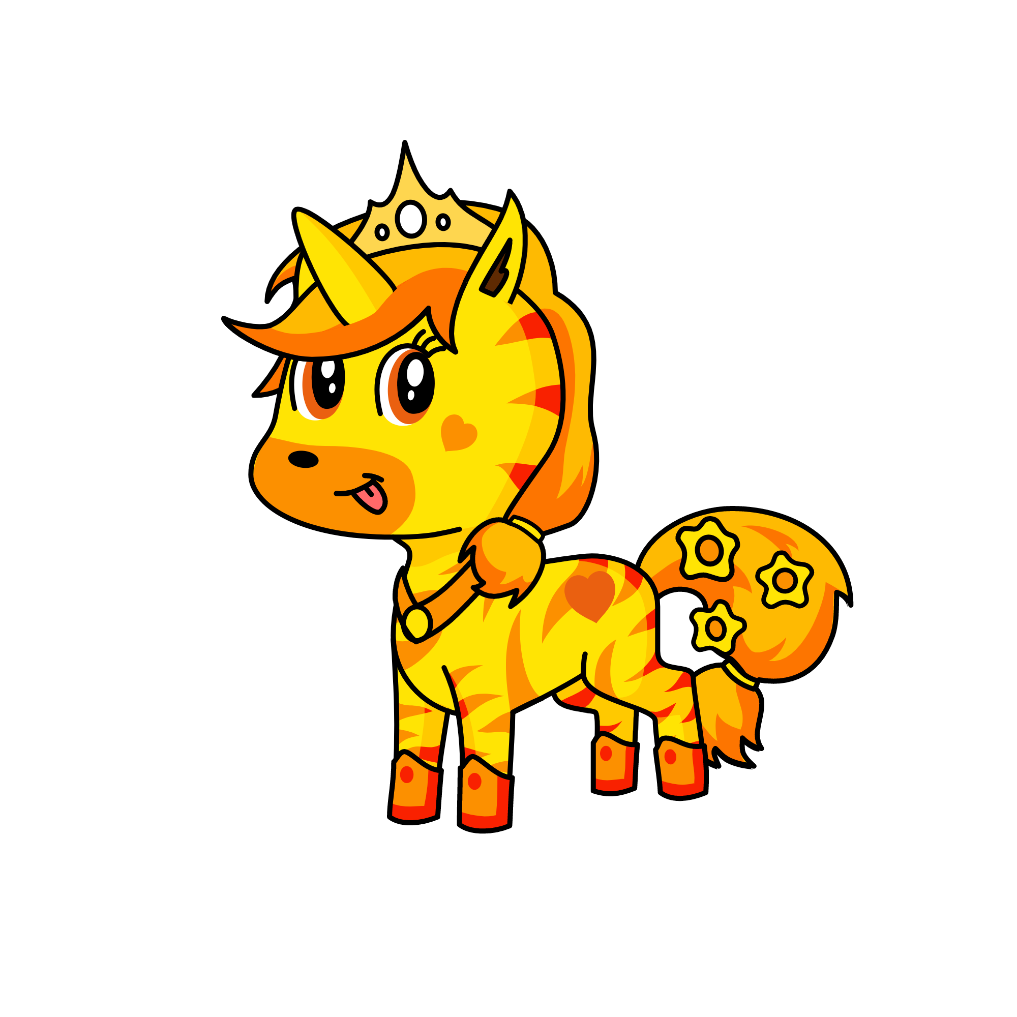 Sunshine, the unicorn