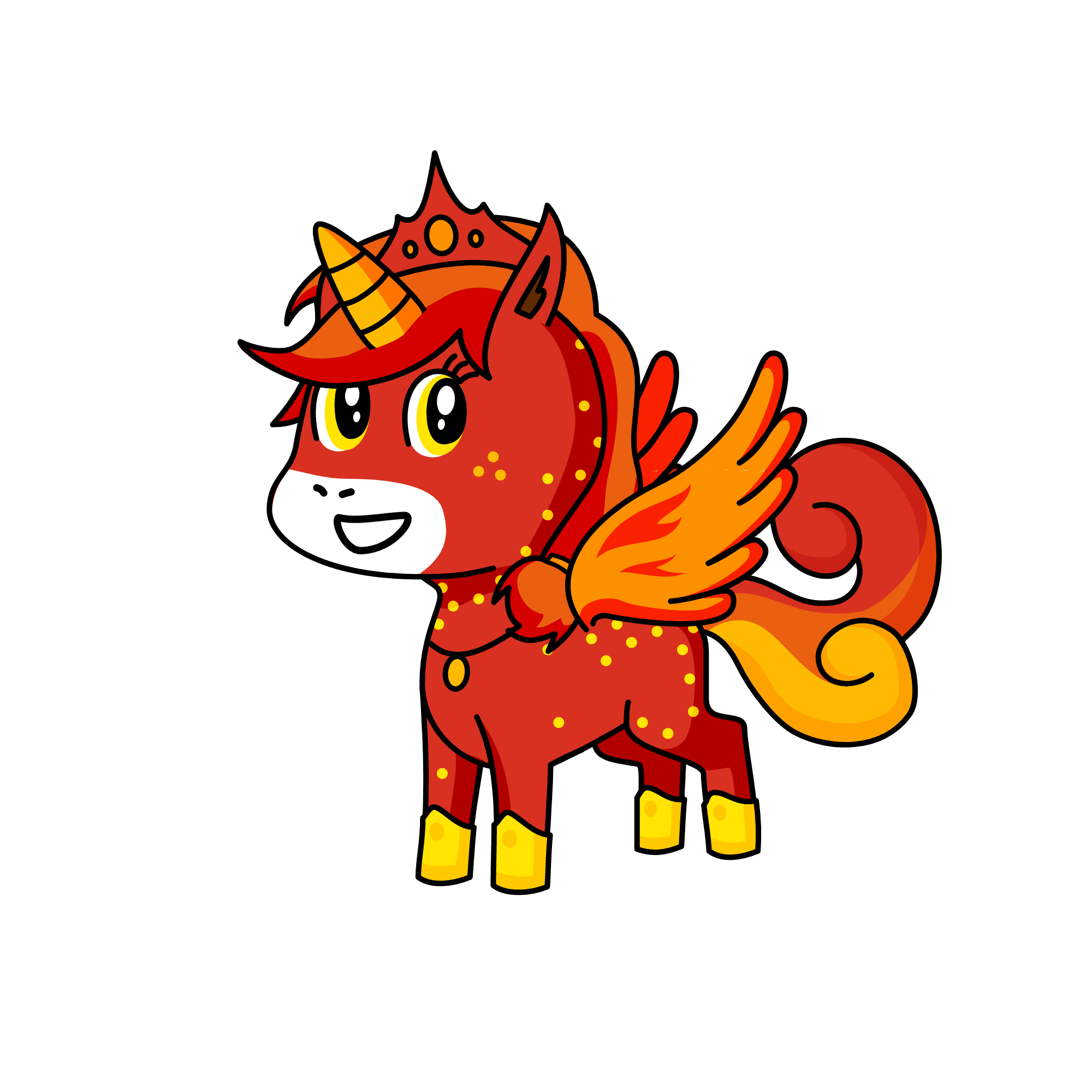 Rose, the unicorn