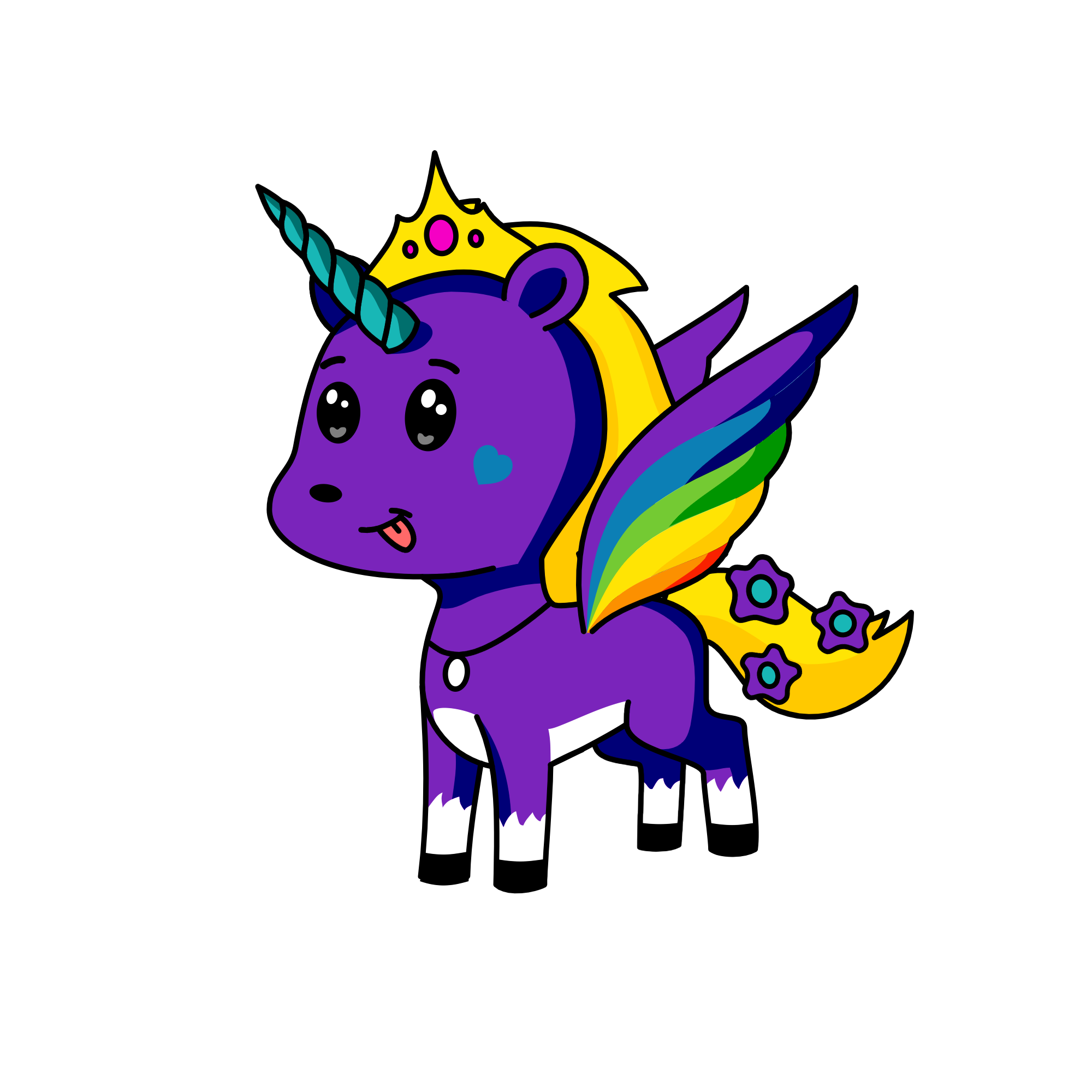 Pipi, the unicorn