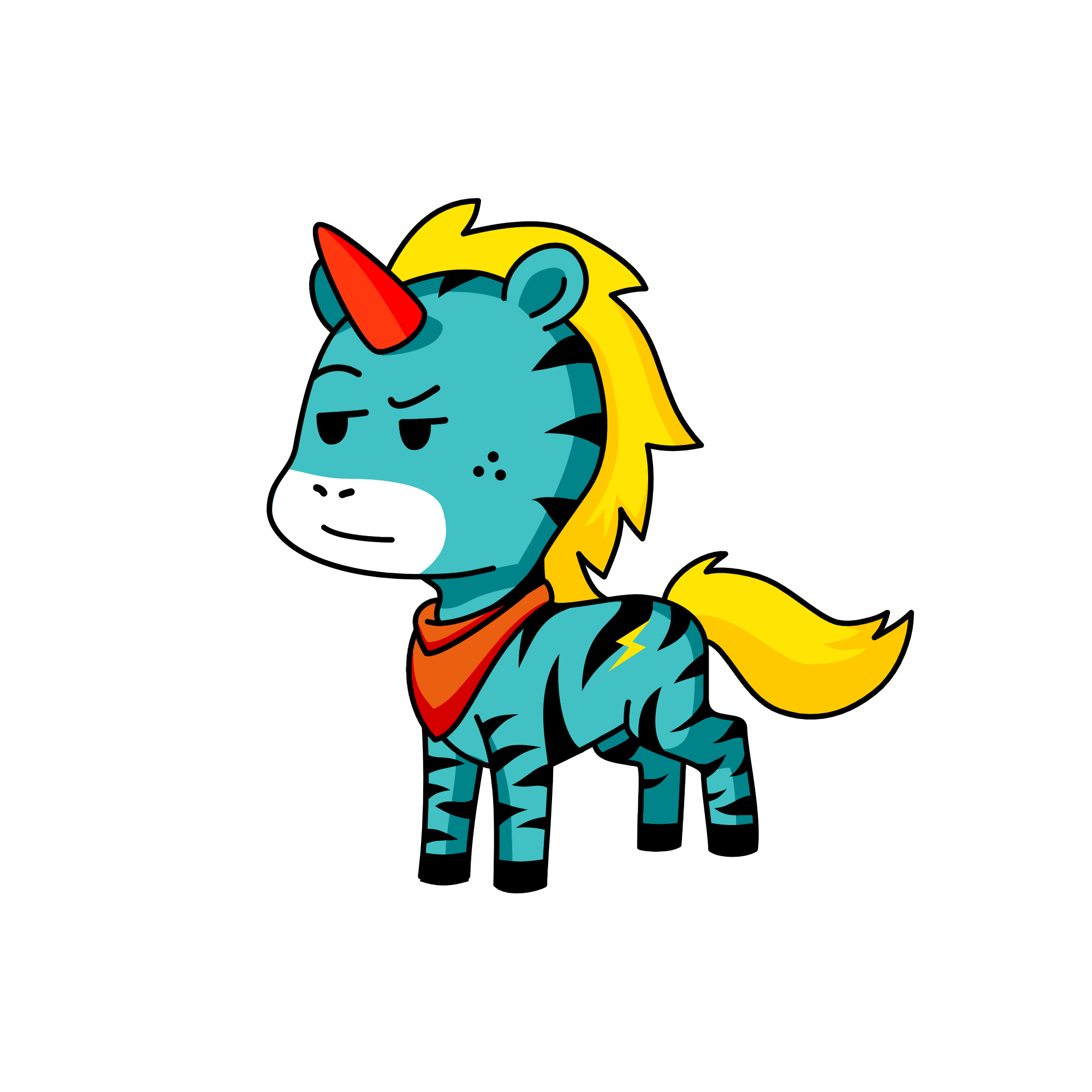 Caco, the unicorn