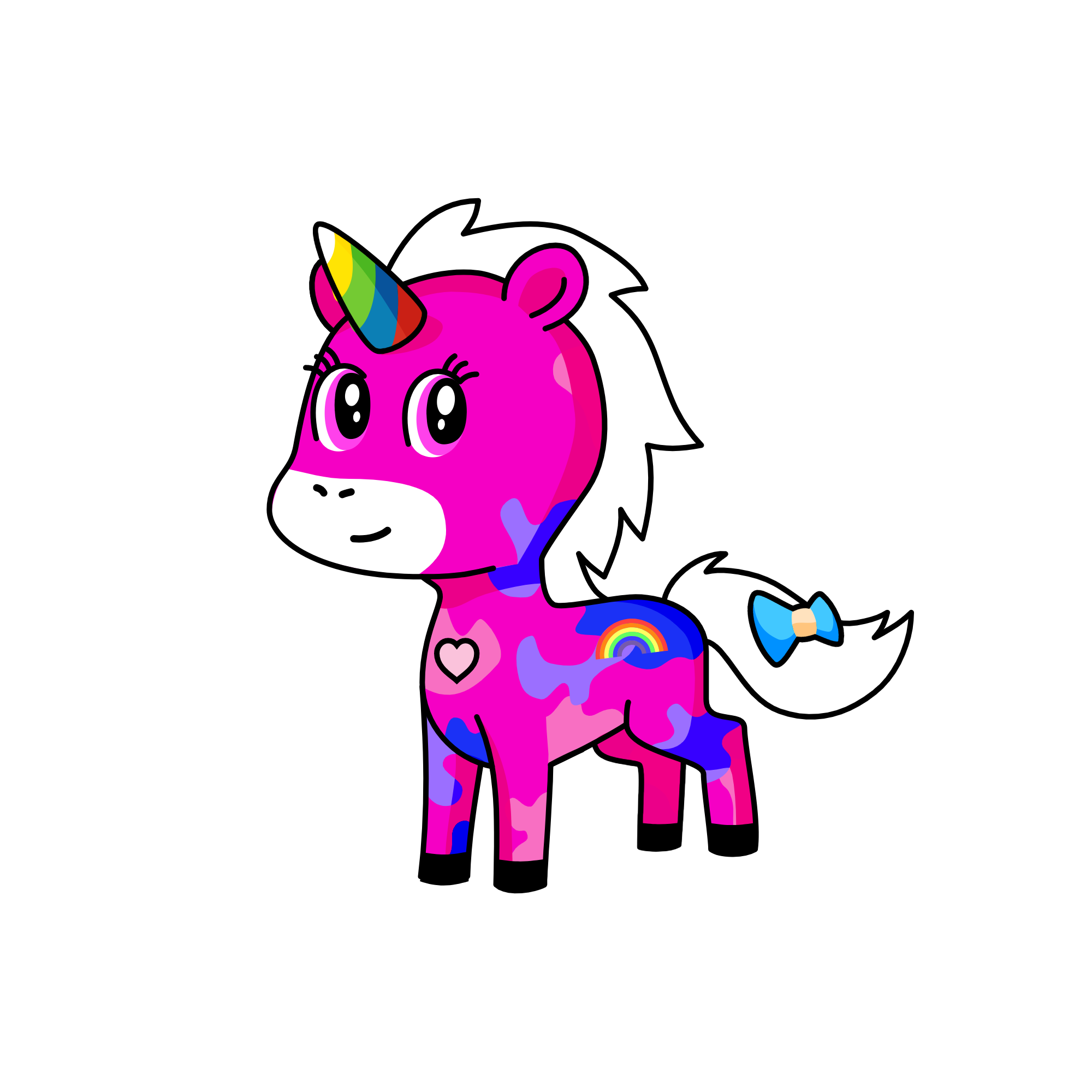 Galaxy, the unicorn