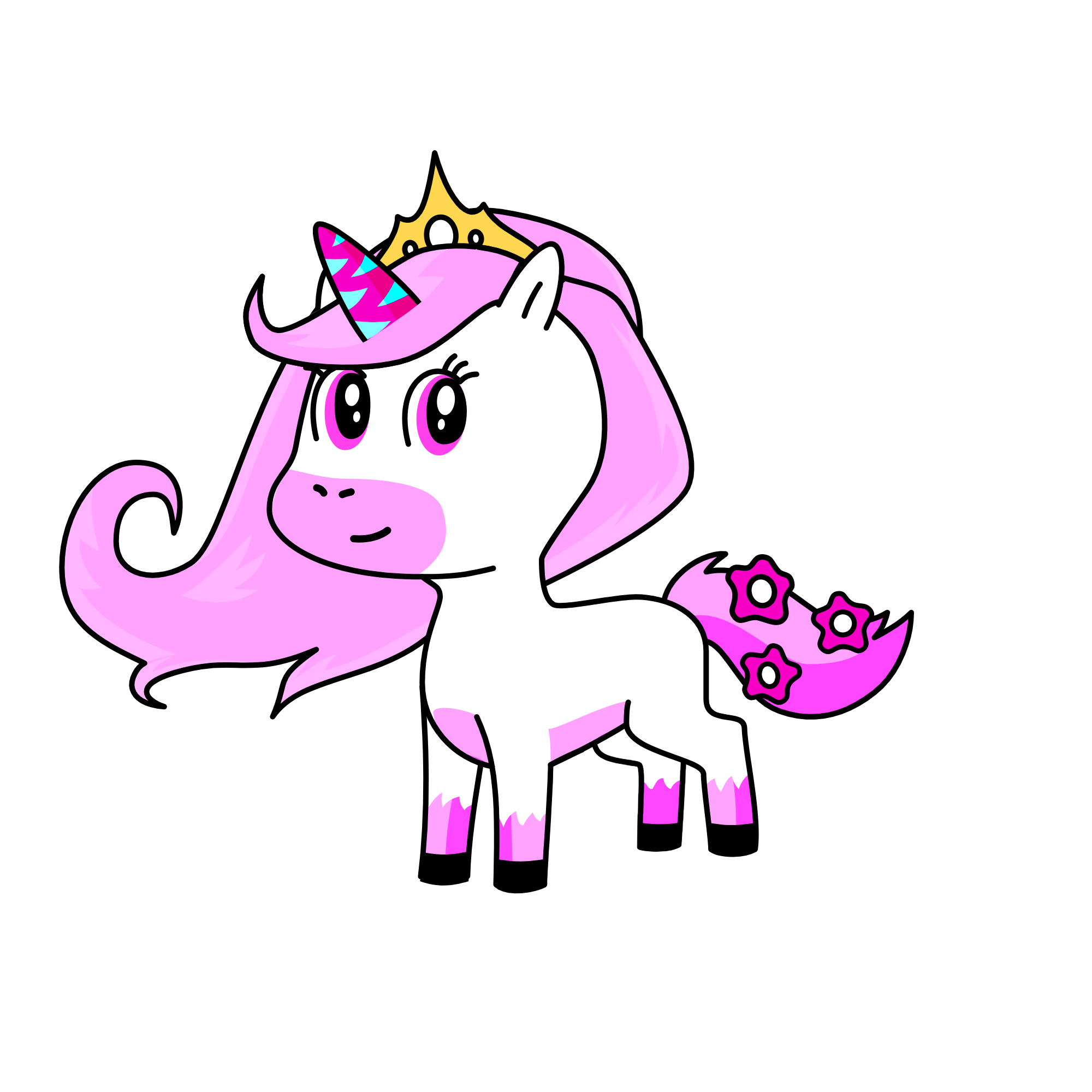 princess cotton, the unicorn