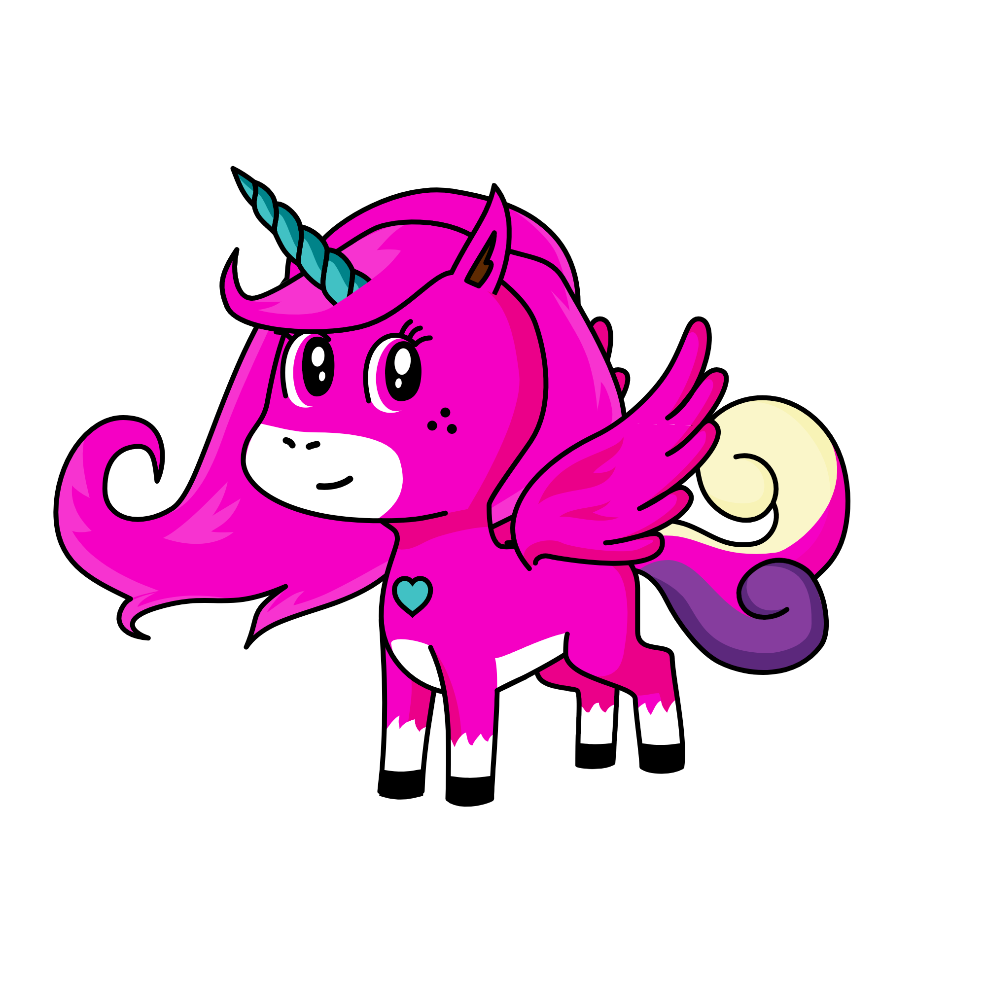 princess, the unicorn