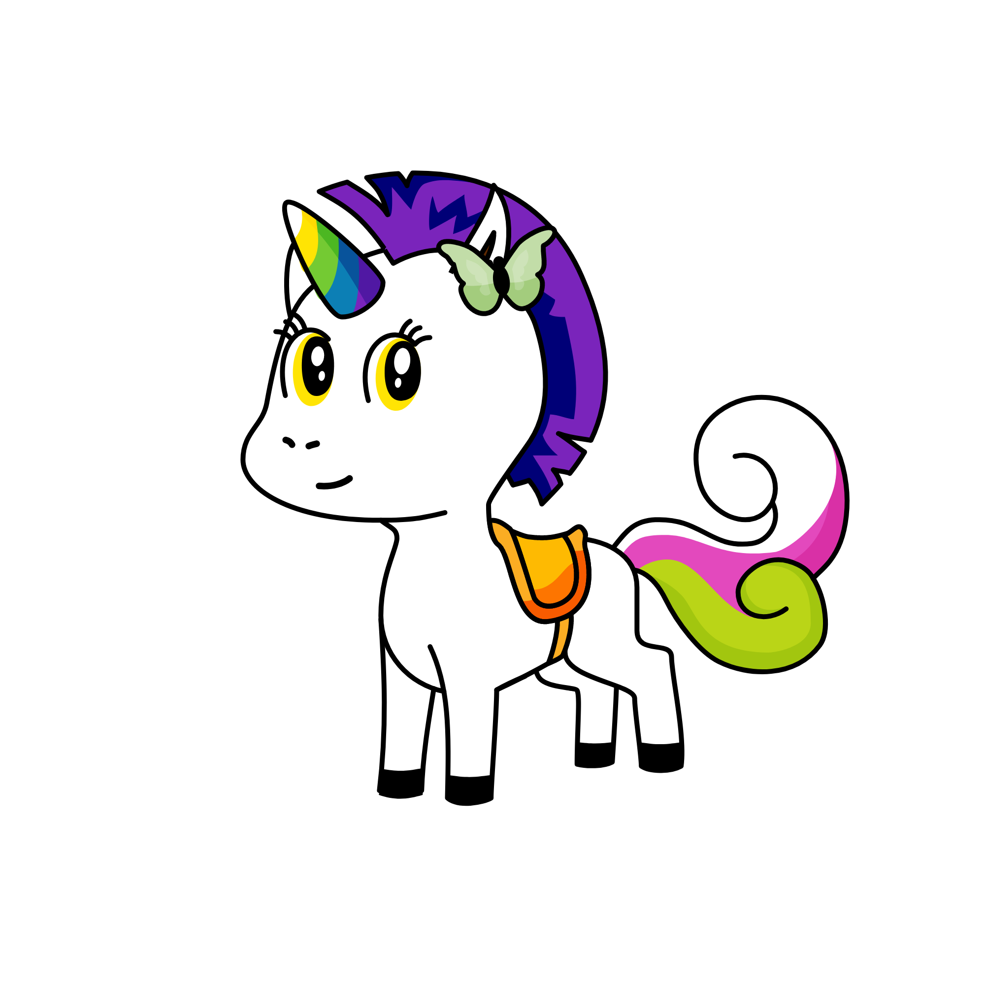 karışık renk, the unicorn