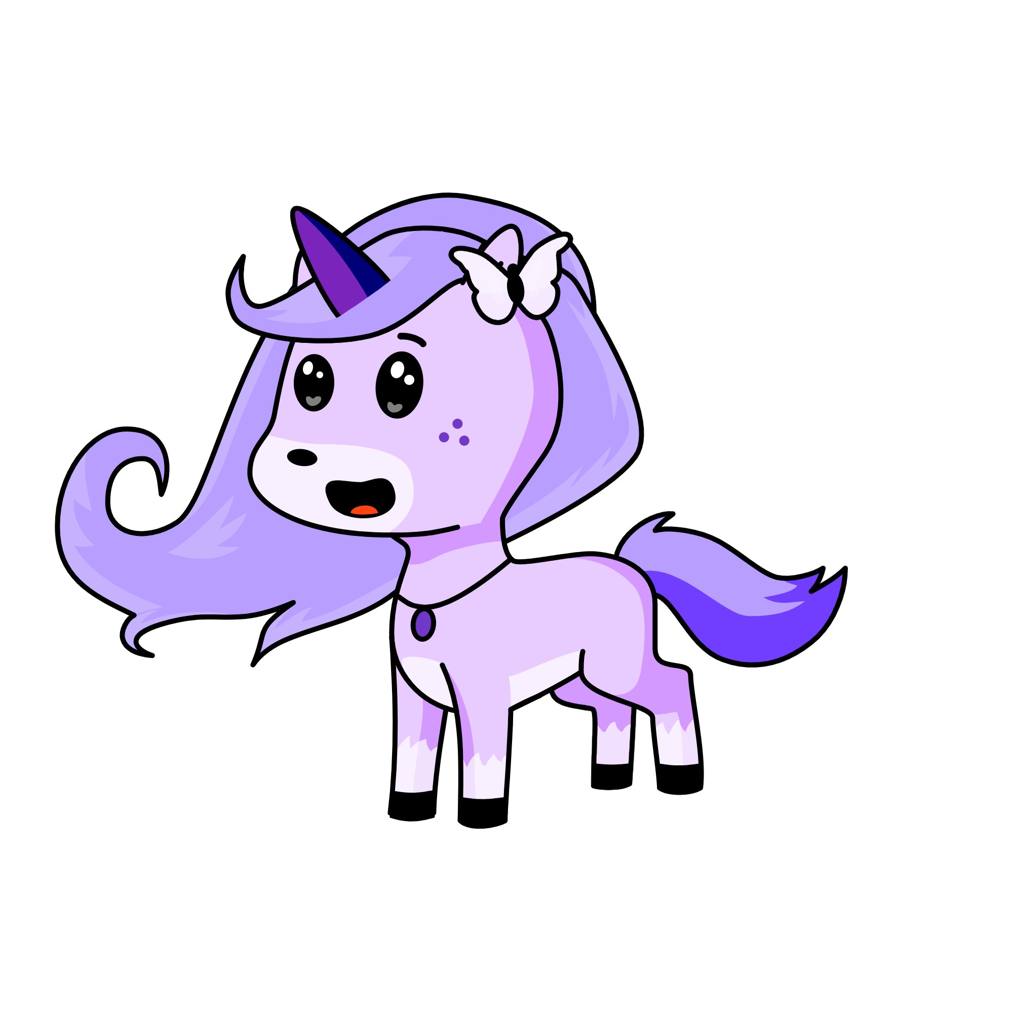 Halo, the unicorn