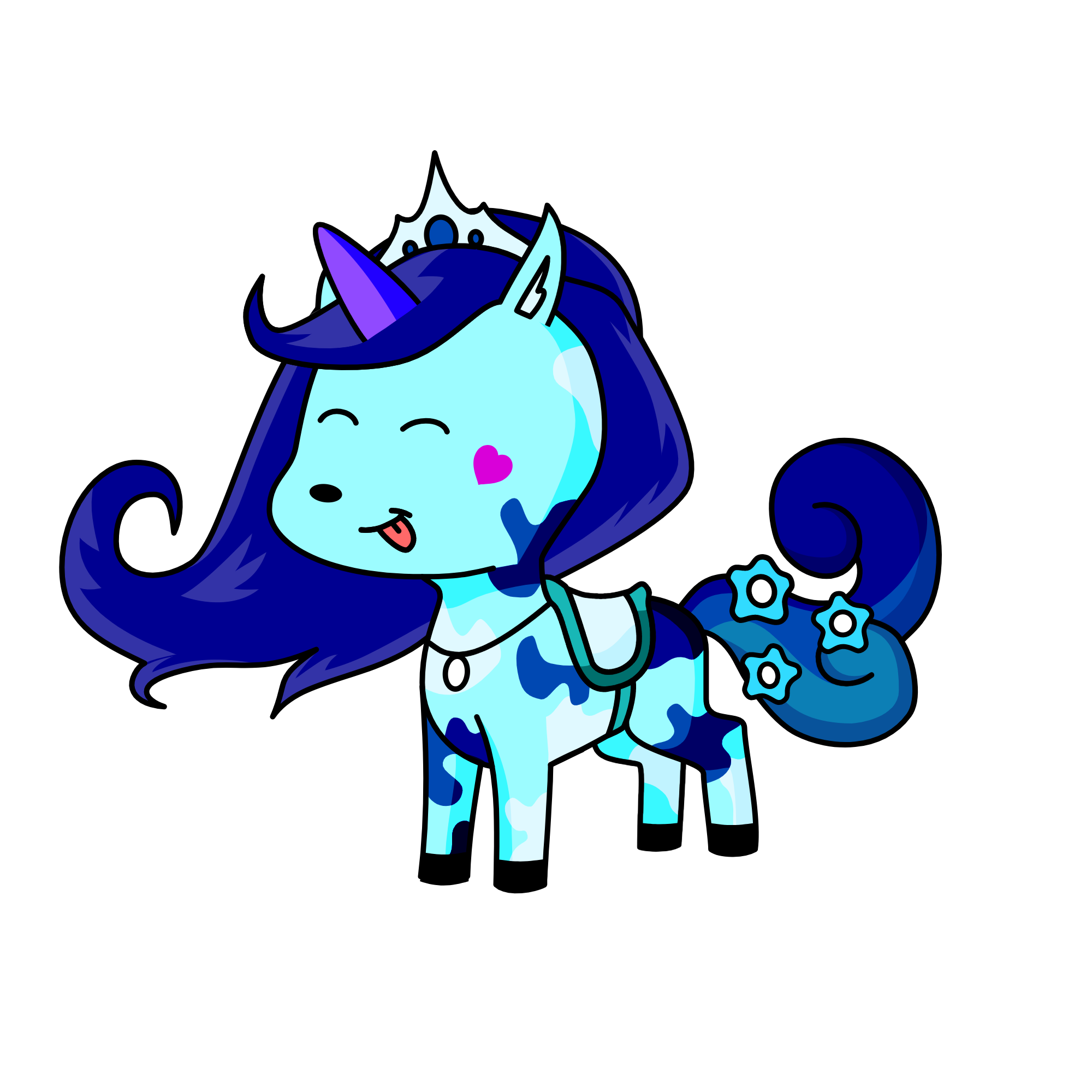 Icy, the unicorn