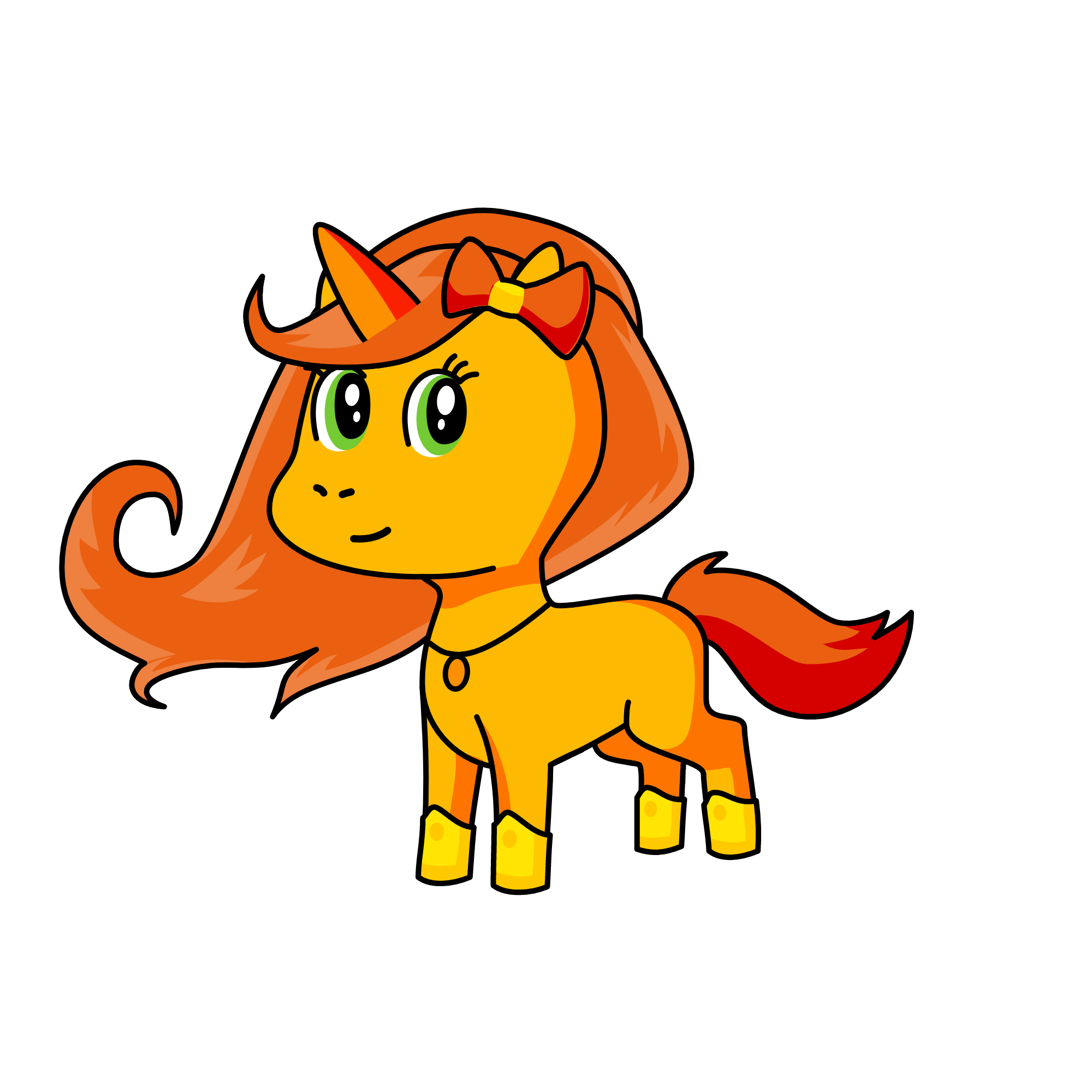 Shimmer sunshine, the unicorn