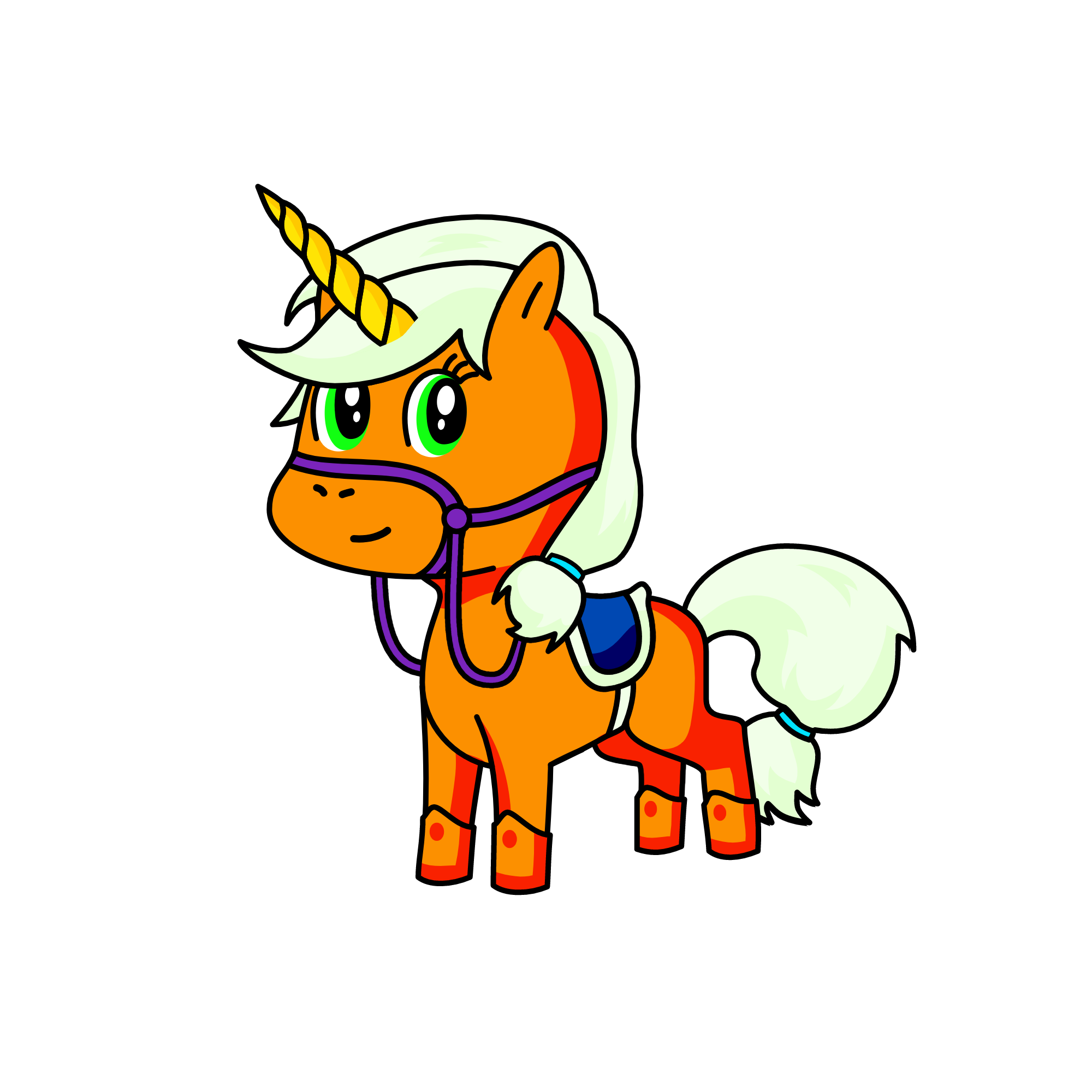 Applejack, the unicorn