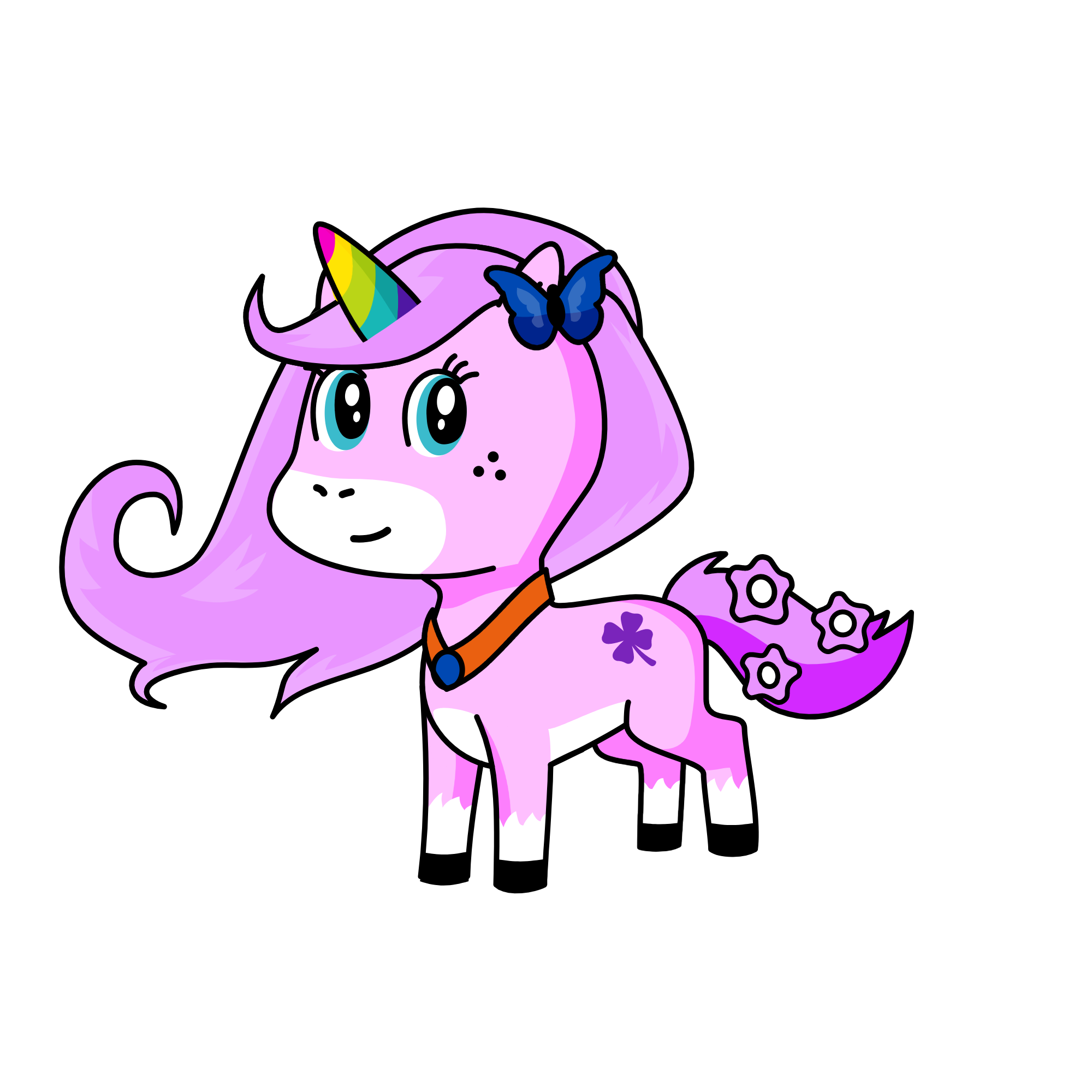 Pastela, the unicorn