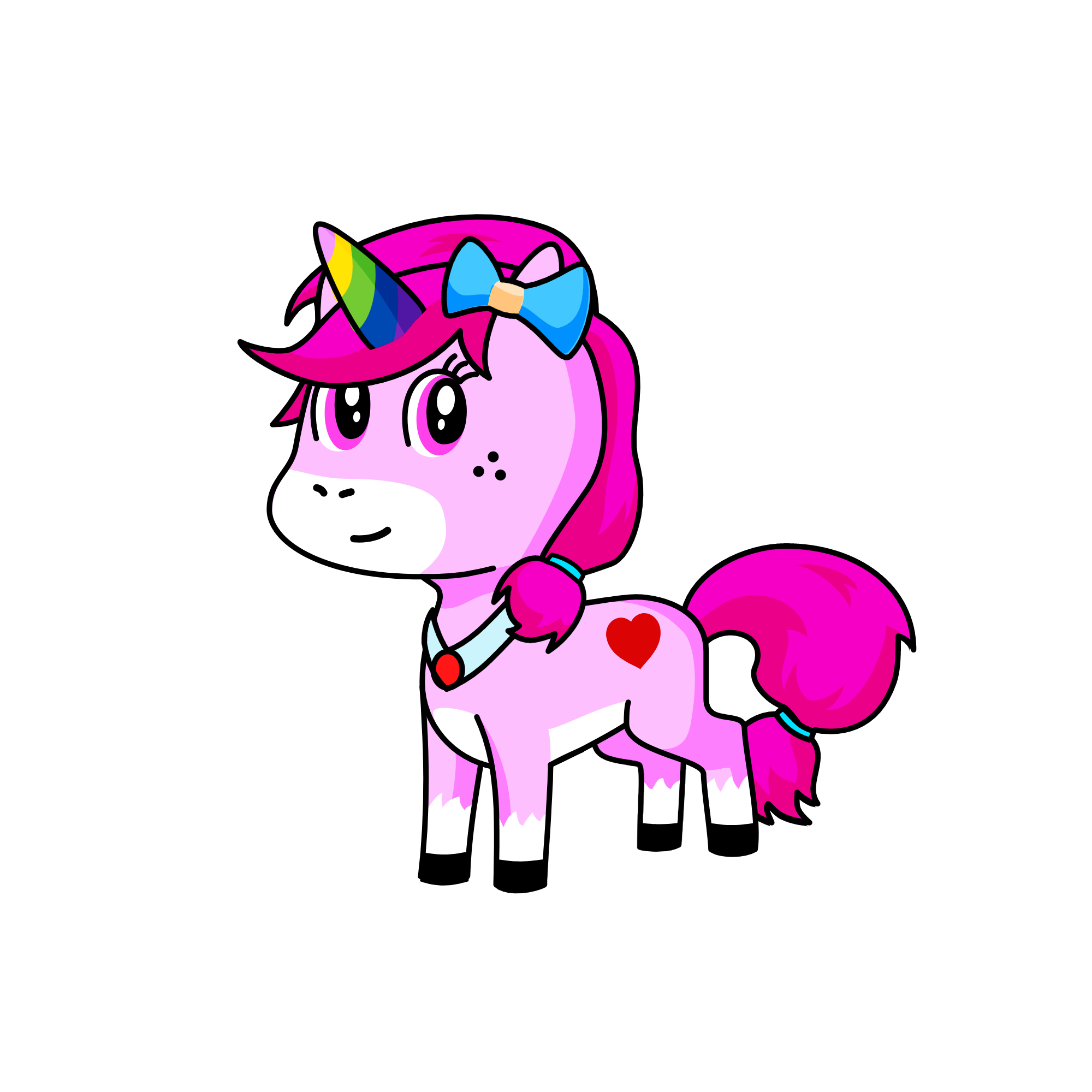 Milkshake , the unicorn