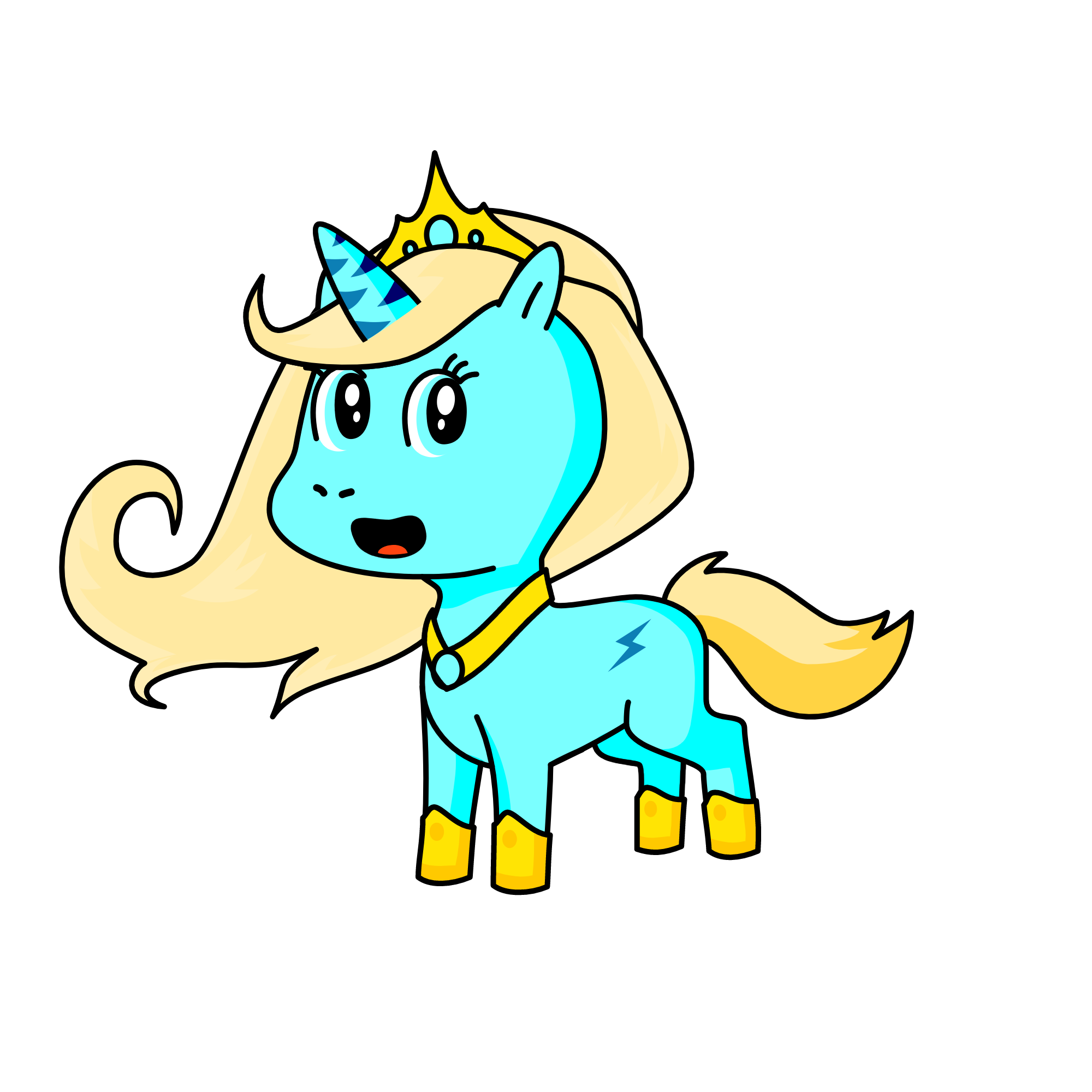 Elsa, the unicorn