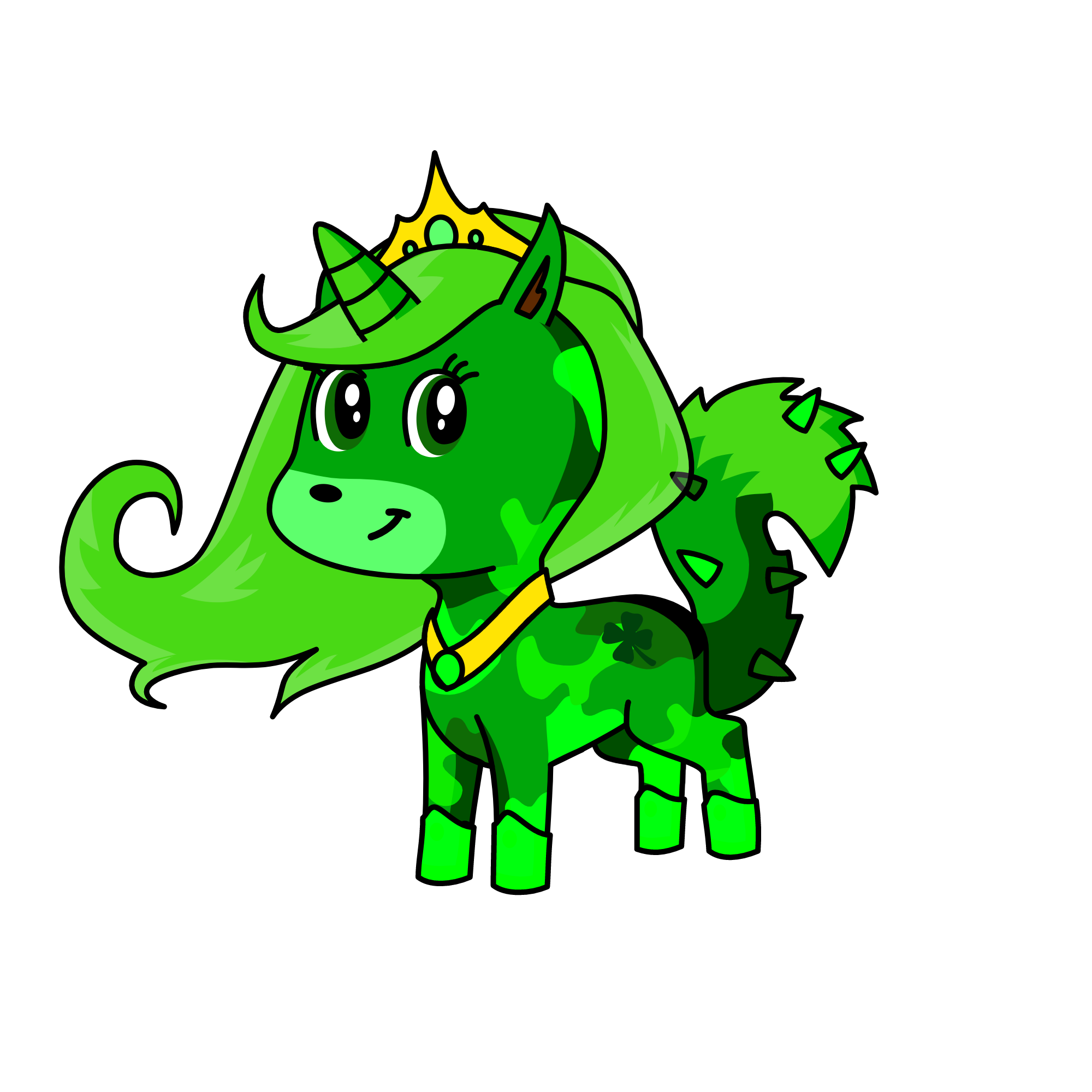 Princess Viruse, the unicorn