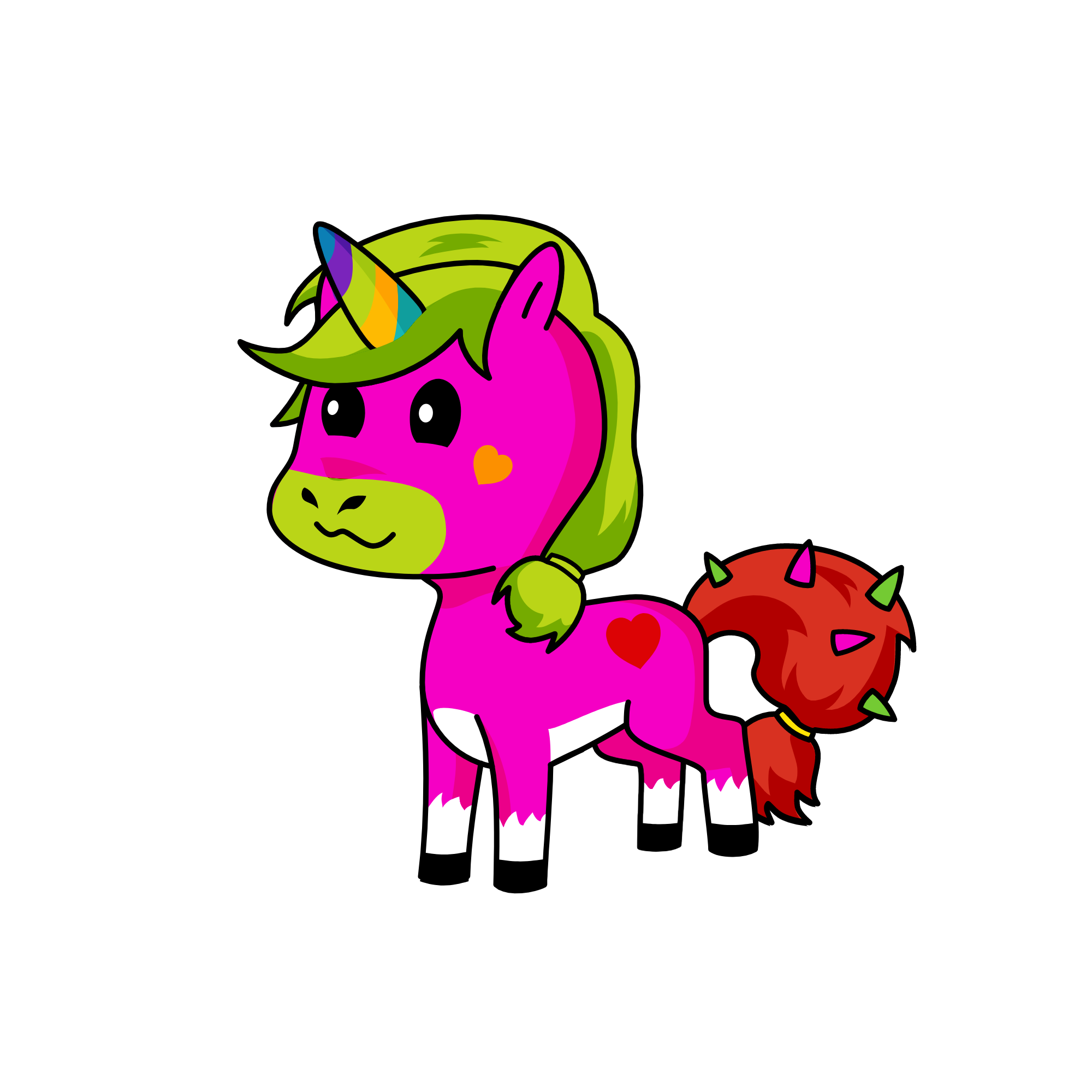 poseybottompoosheymightamike, the unicorn