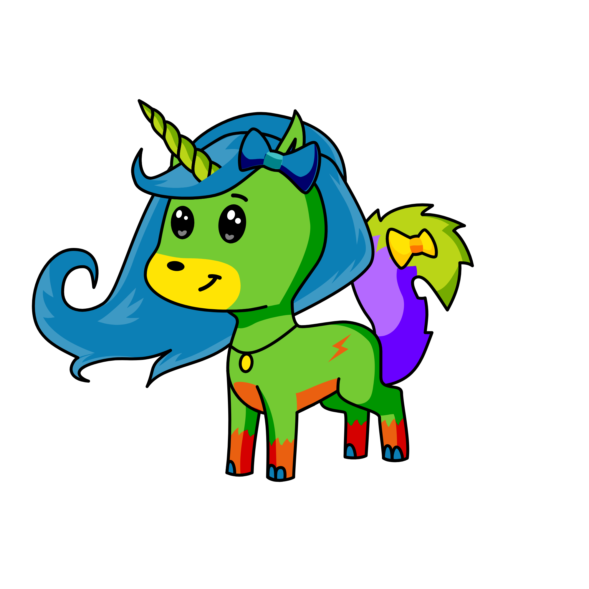 bgfhjj, the unicorn