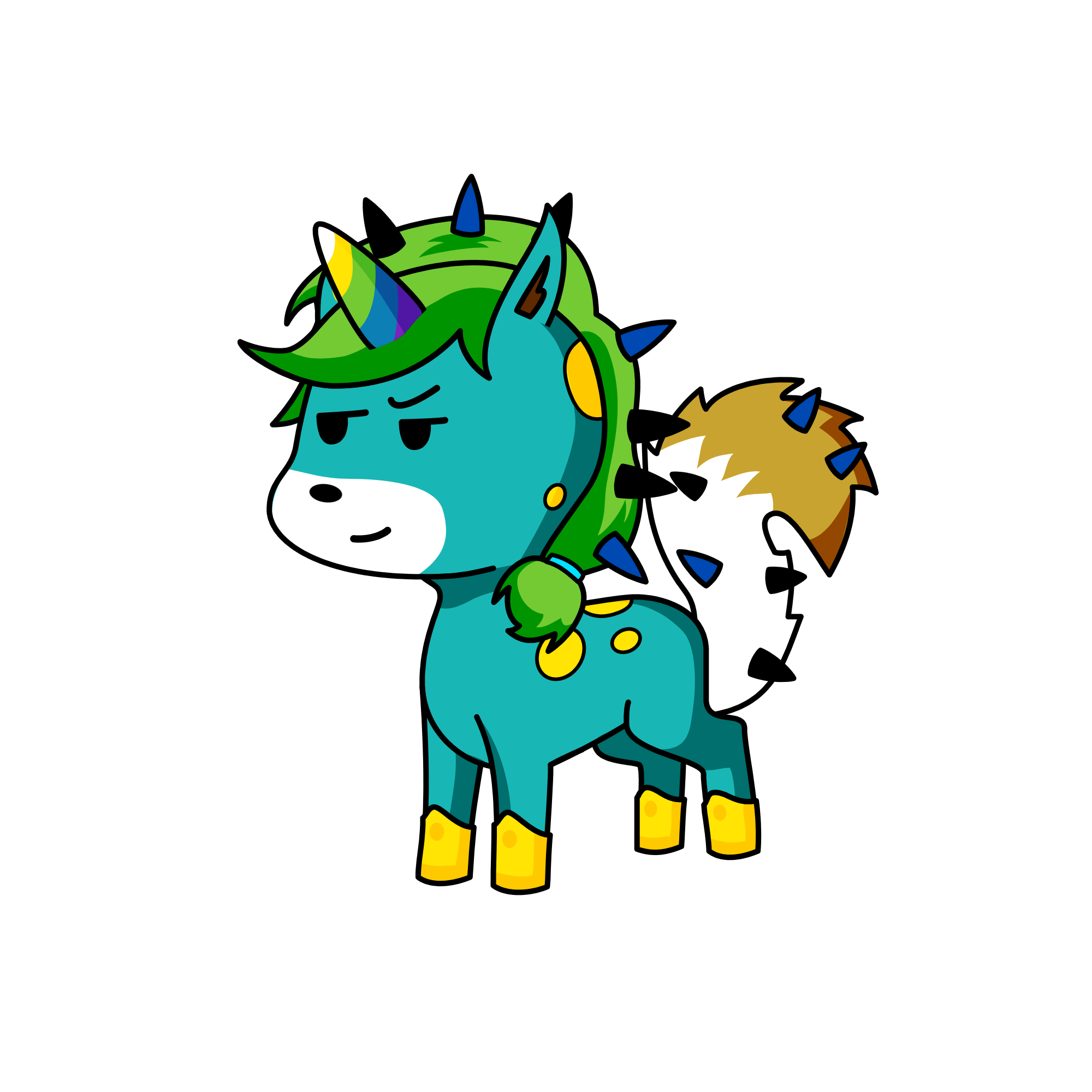 Shadow, the unicorn