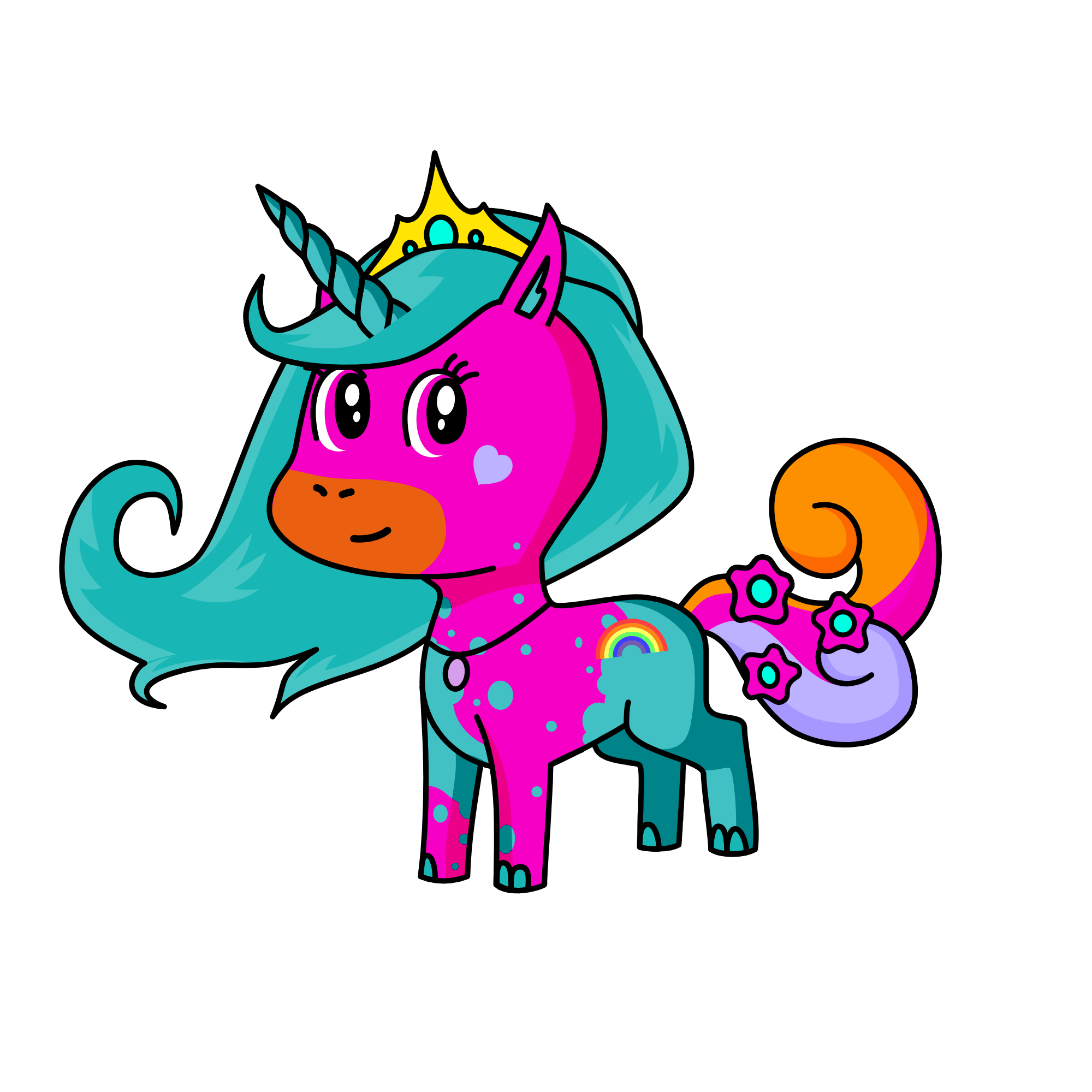 Octocorn, the unicorn