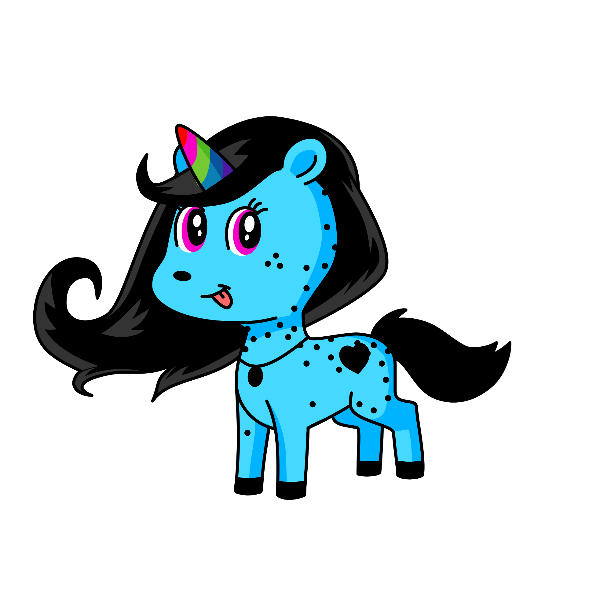 bab girl, the unicorn