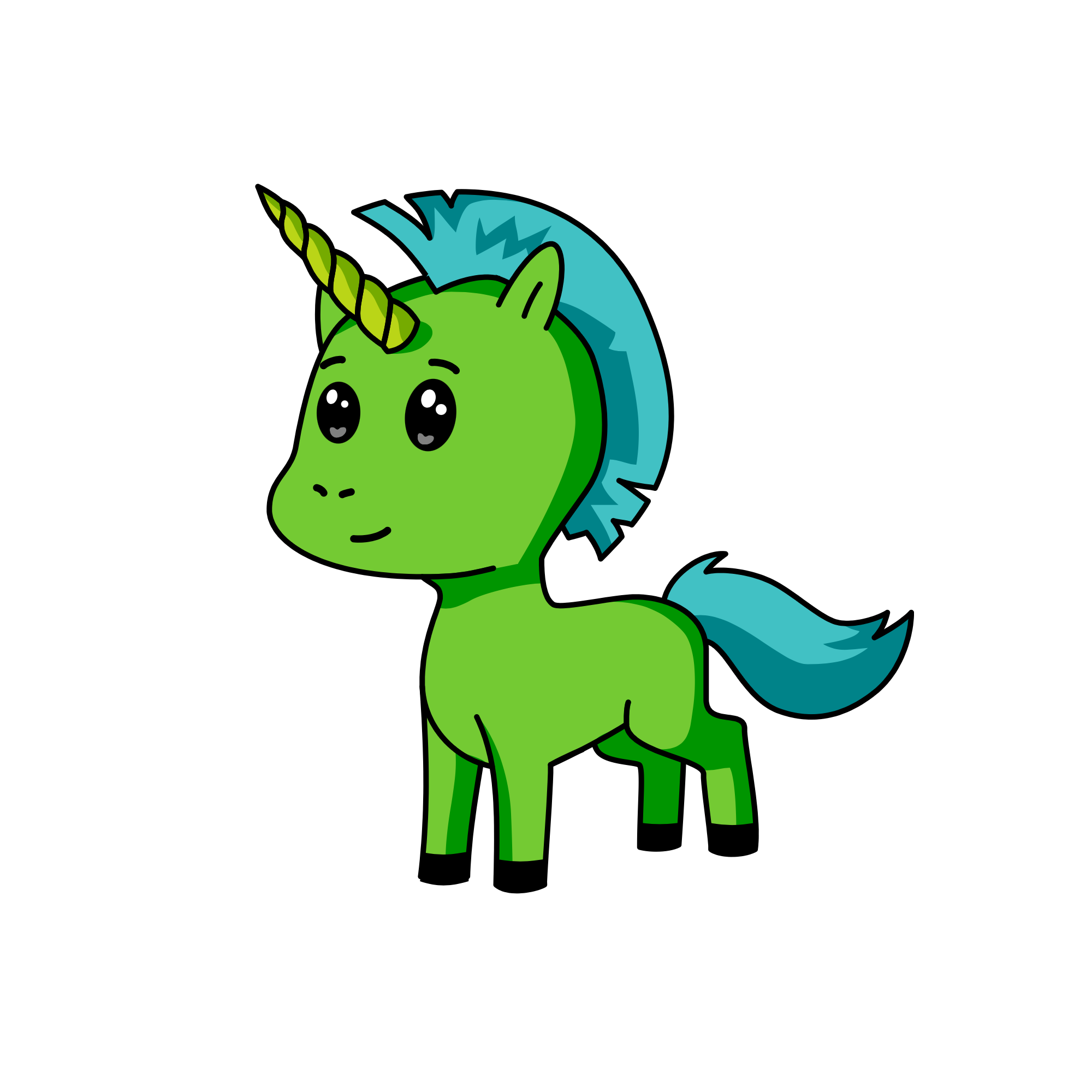 Prince earth flower* married to princess flower queen of earth , the unicorn