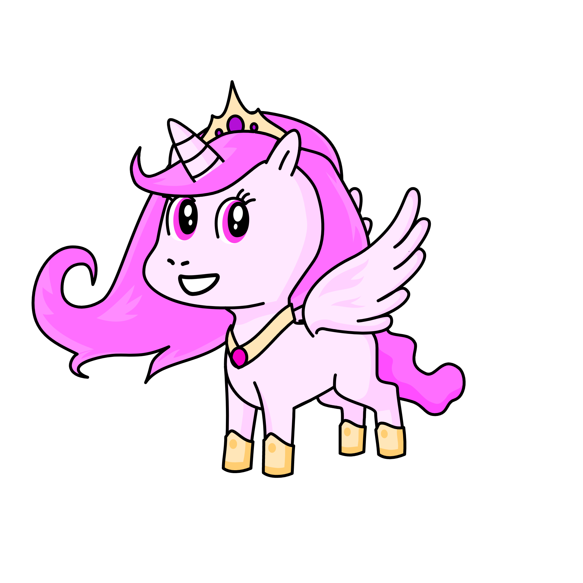 Tia, the unicorn