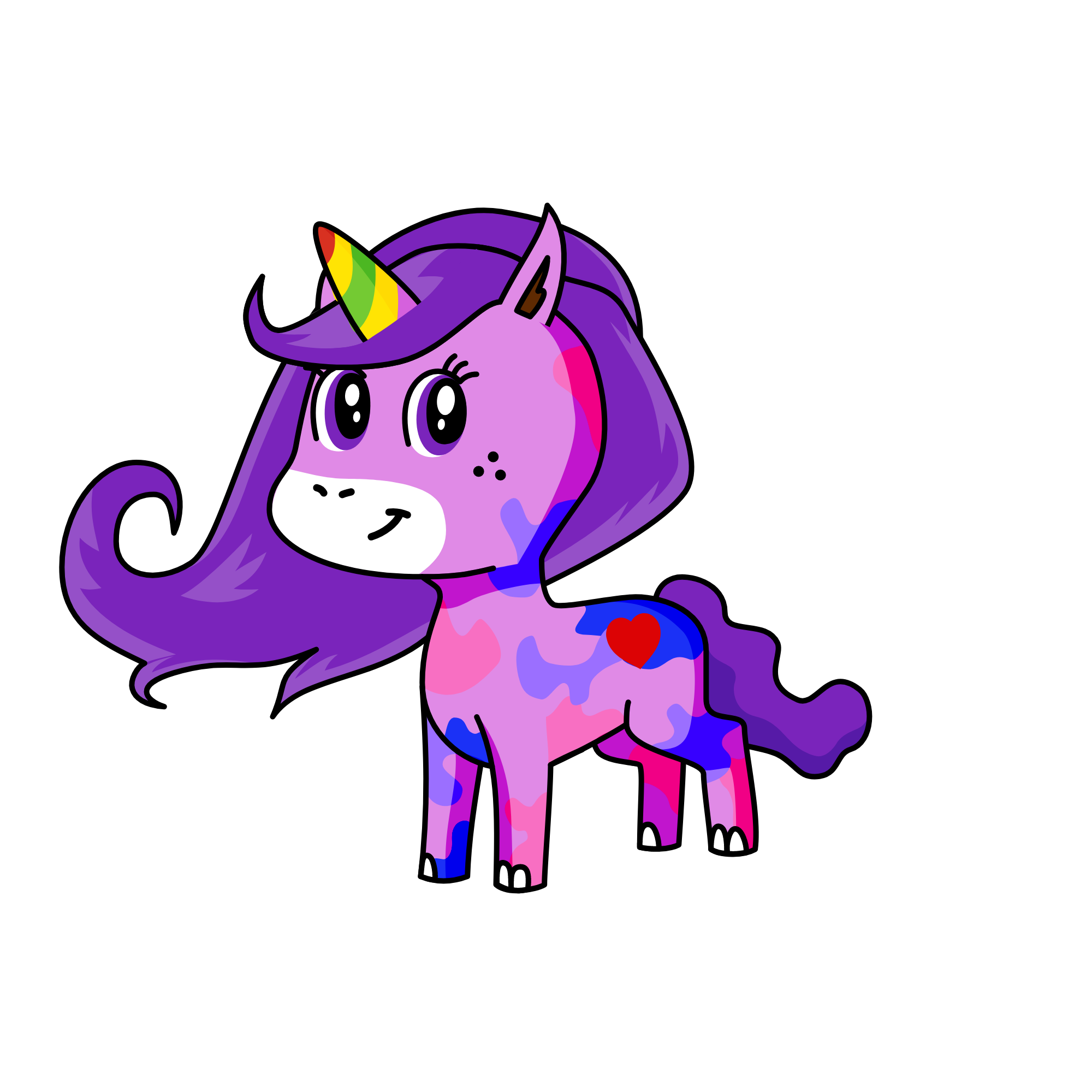 MIYA, the unicorn