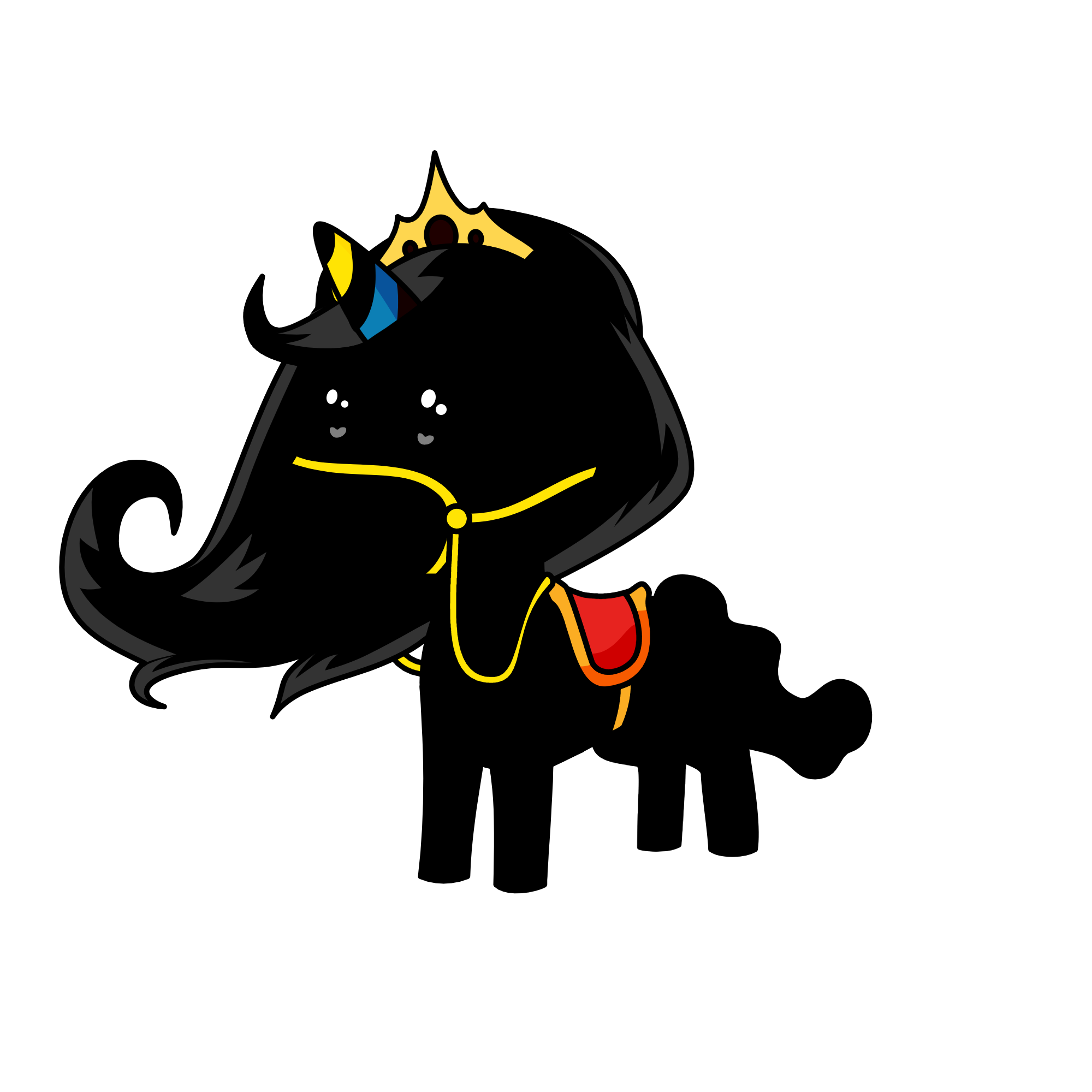 Princess Shadow, the unicorn