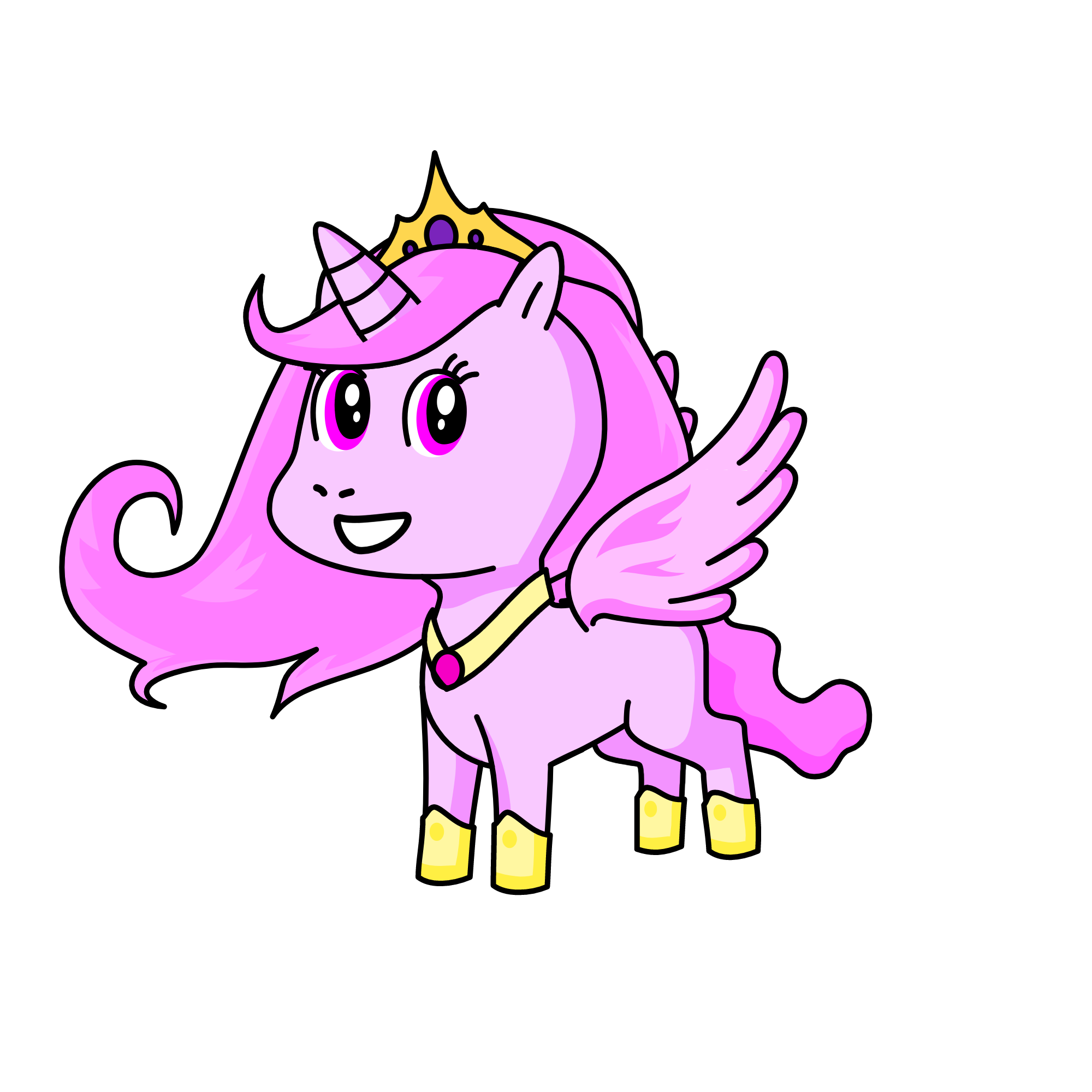 Tia, the unicorn