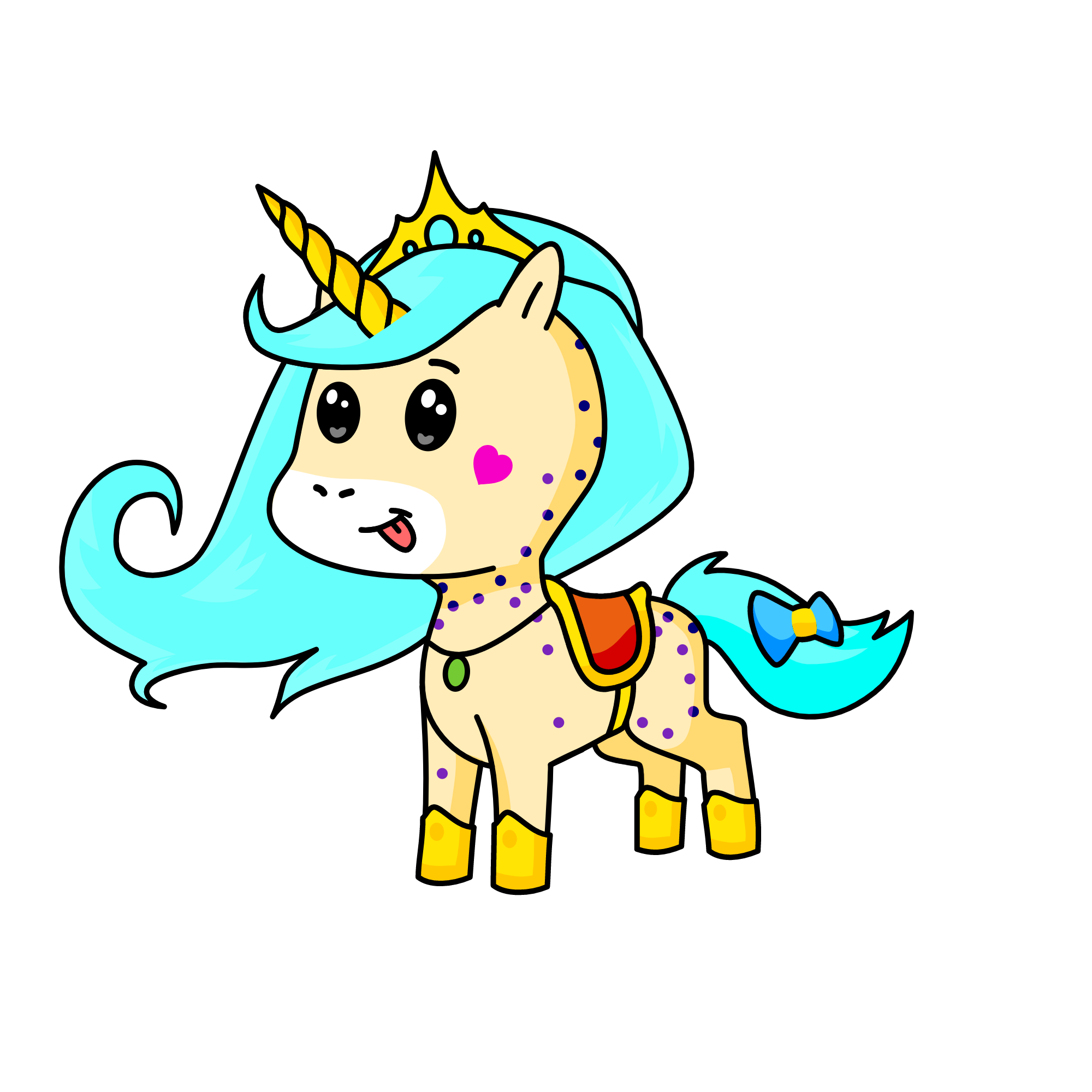 crazy, the unicorn