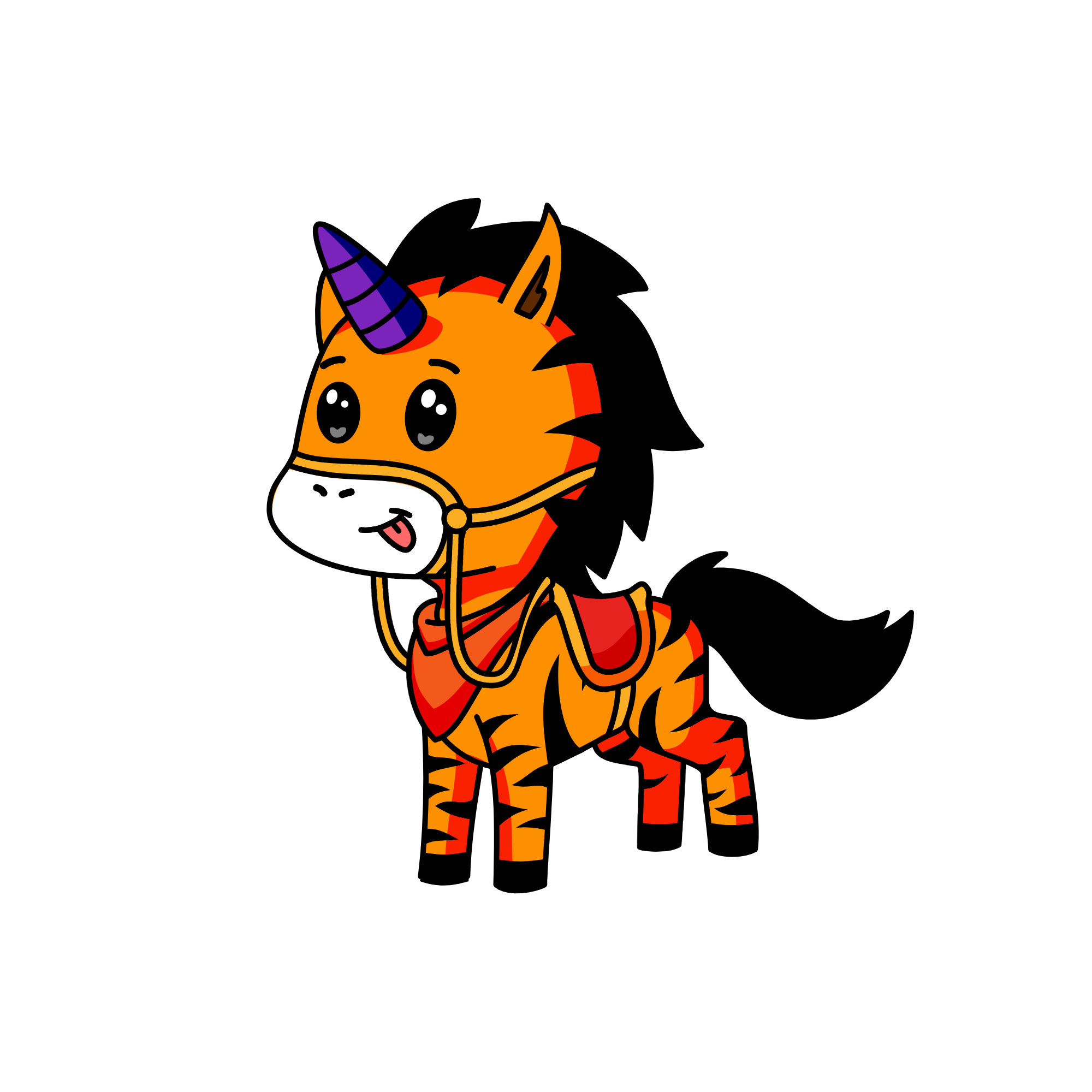 Tiger, the unicorn