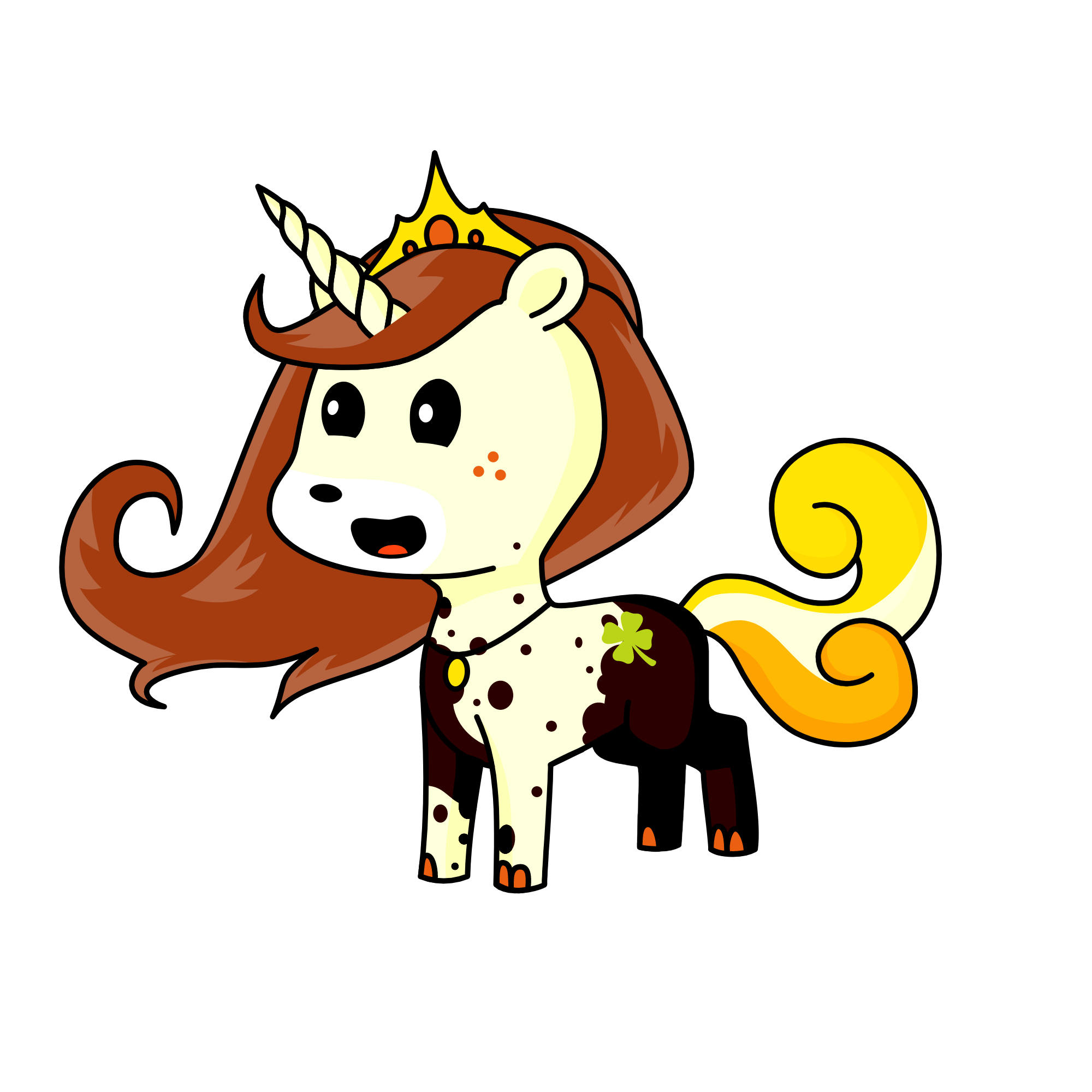 banana girl, the unicorn