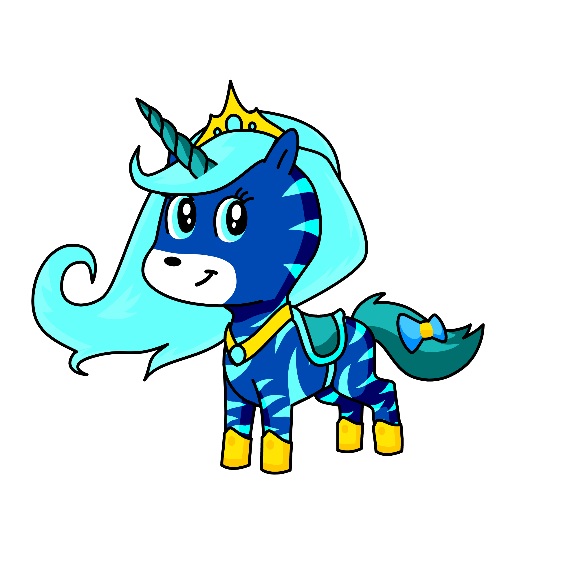 Moon, the unicorn