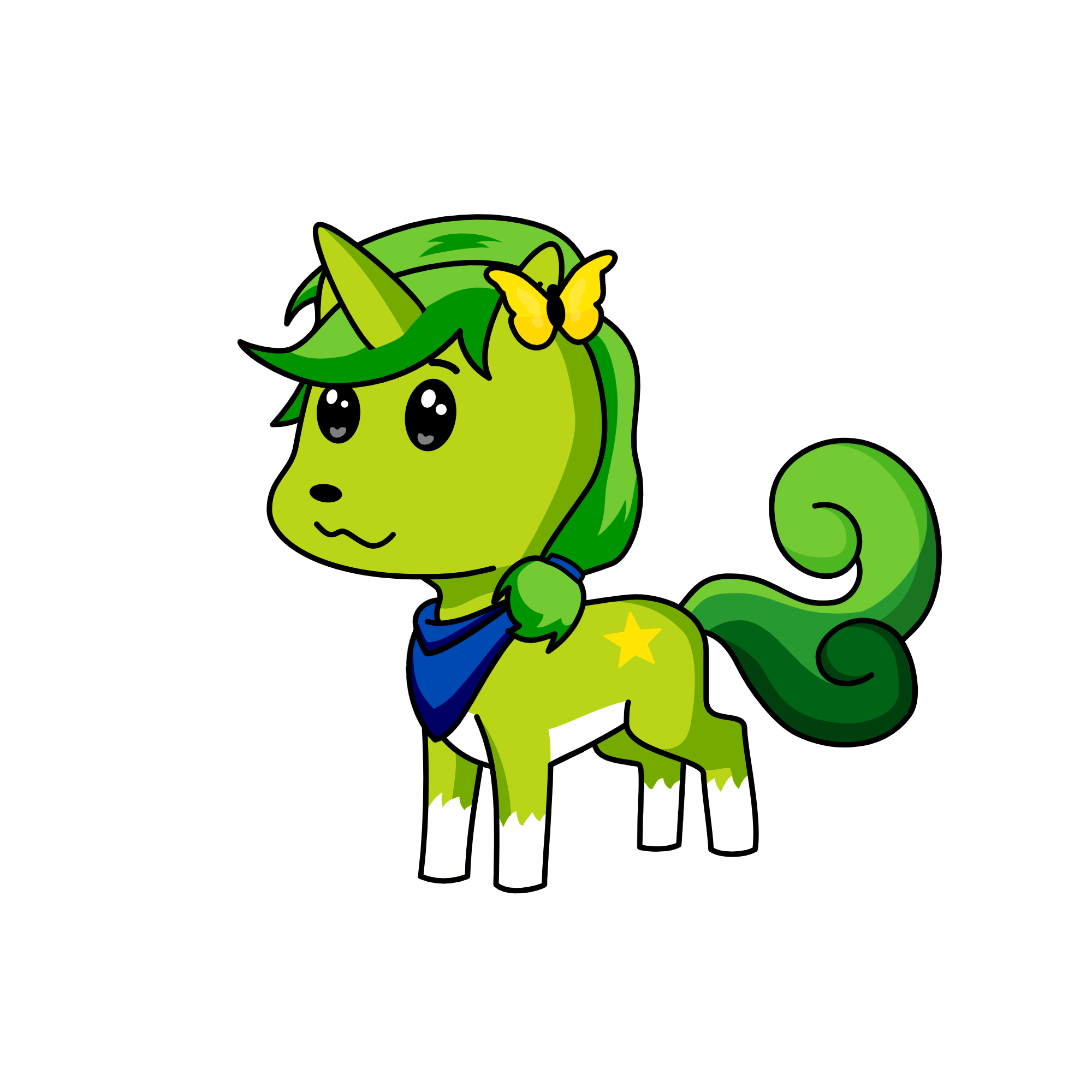 Grave, the unicorn