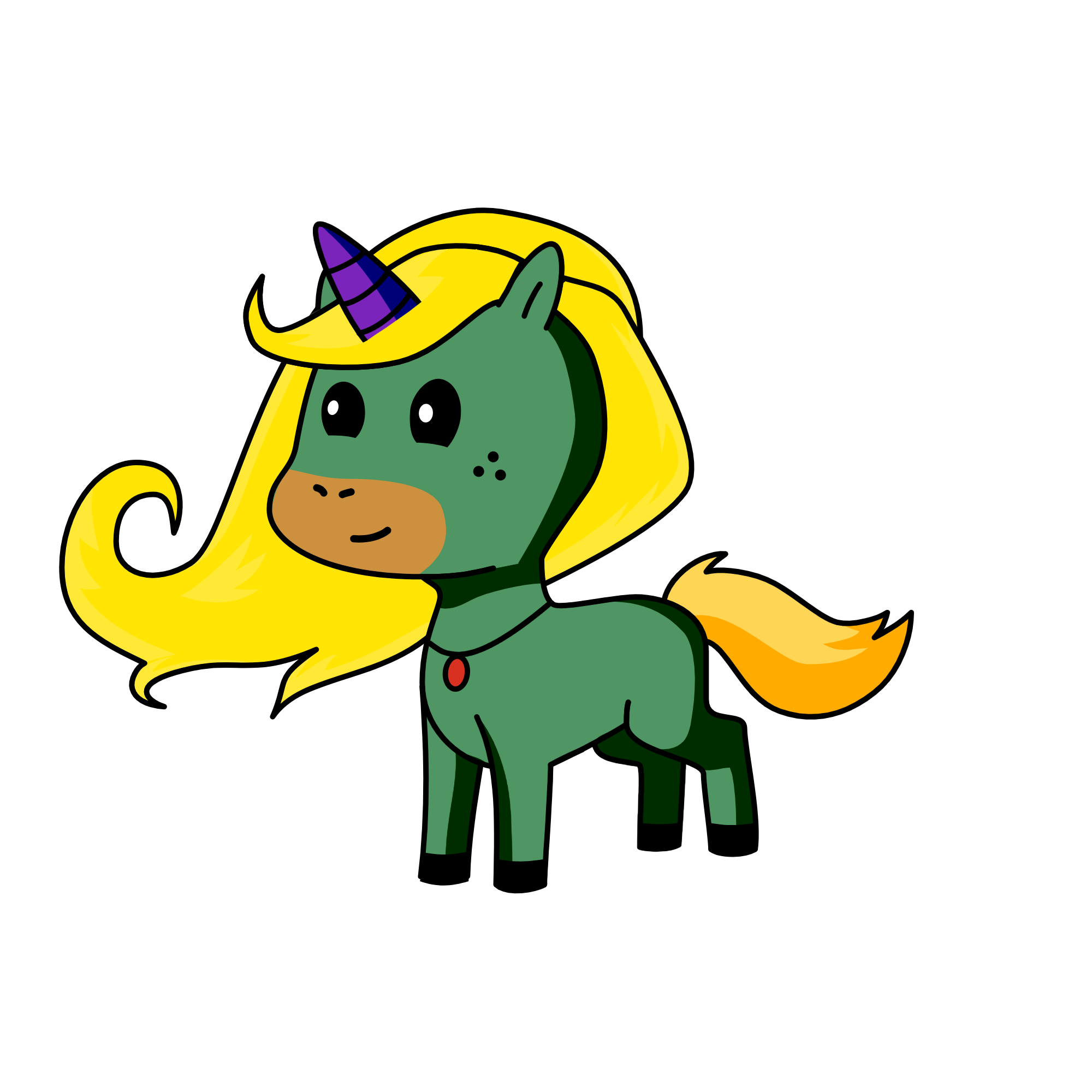 JJ, the unicorn