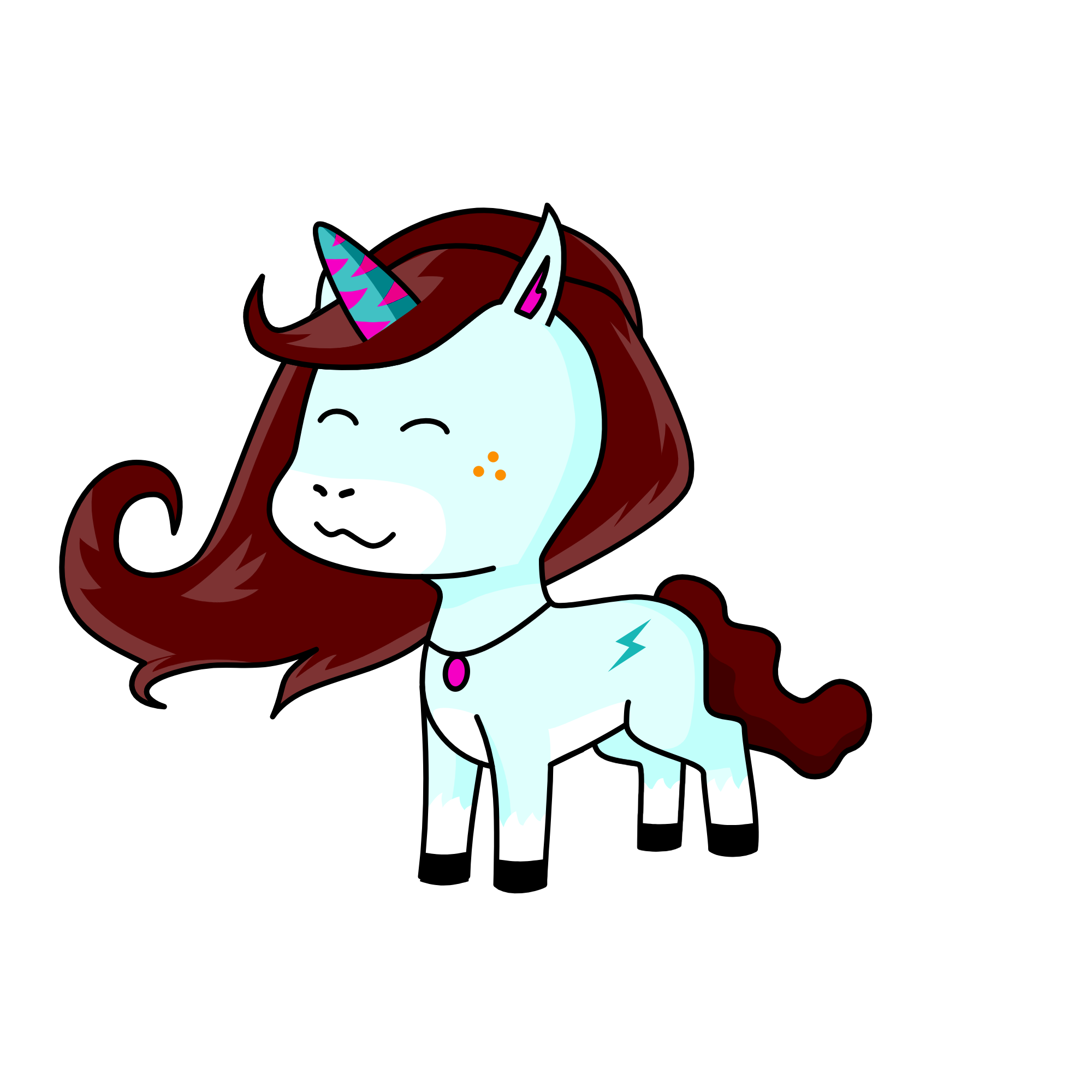light, the unicorn