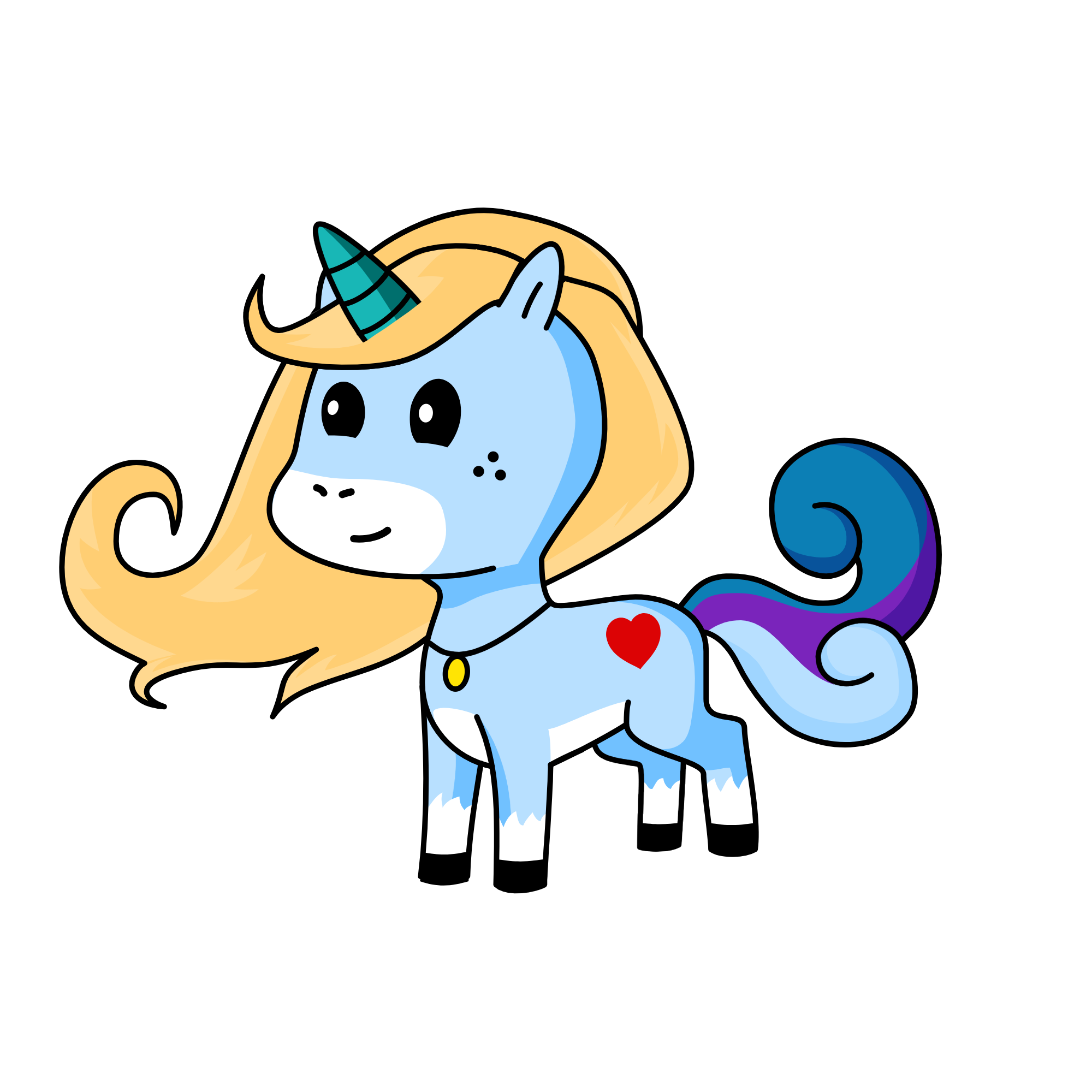 LALA, the unicorn