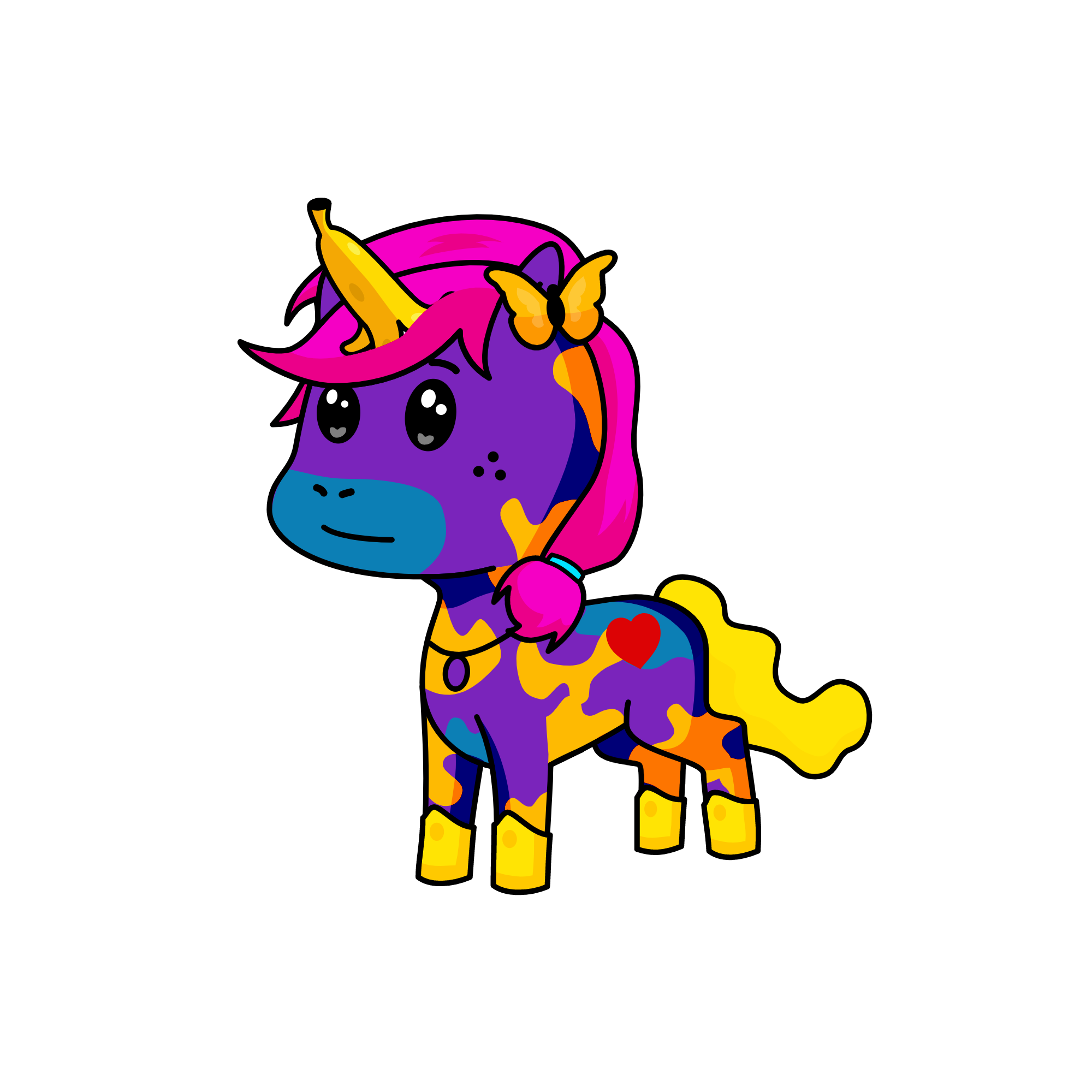 CUTIE PIE, the unicorn