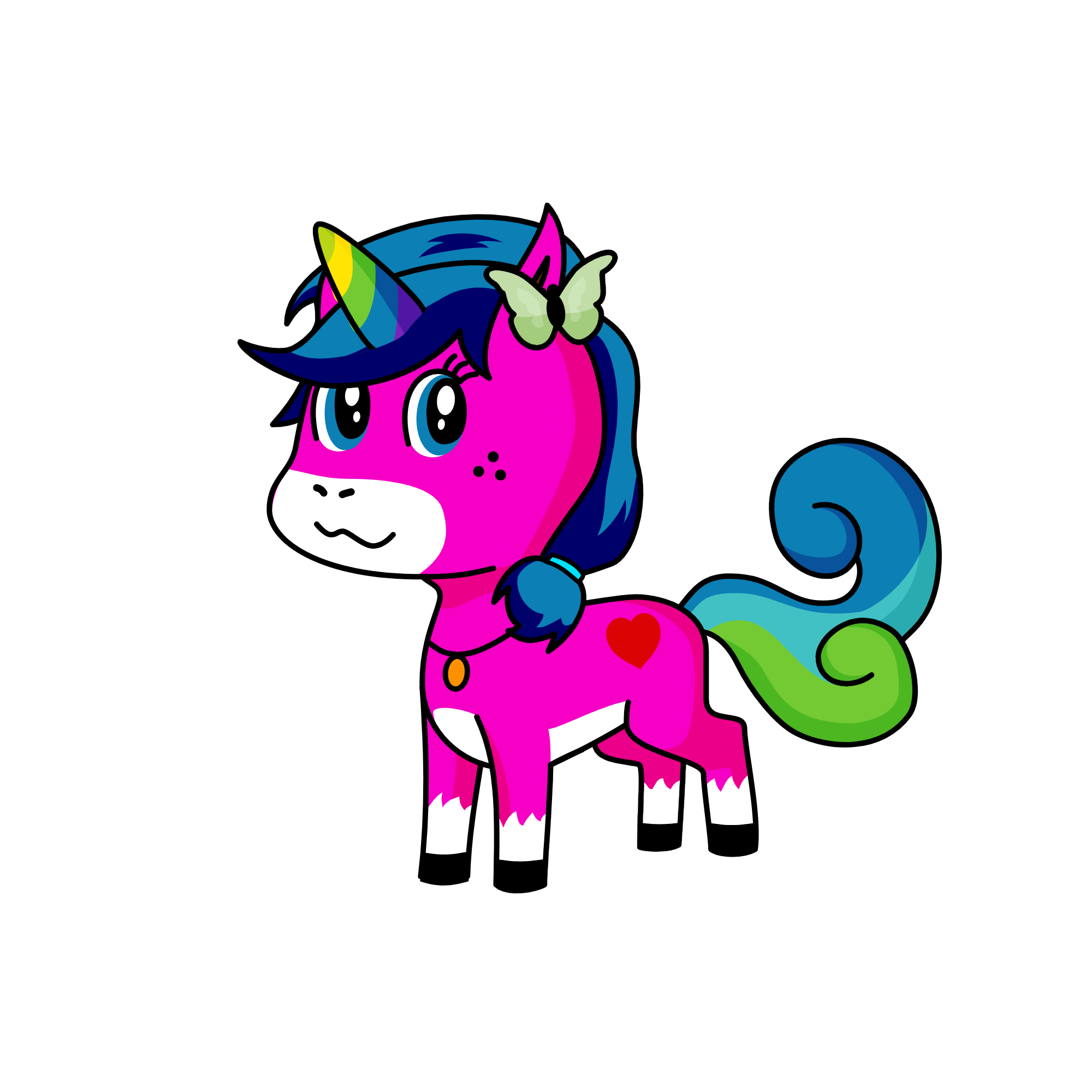 CUTIE PIE, the unicorn
