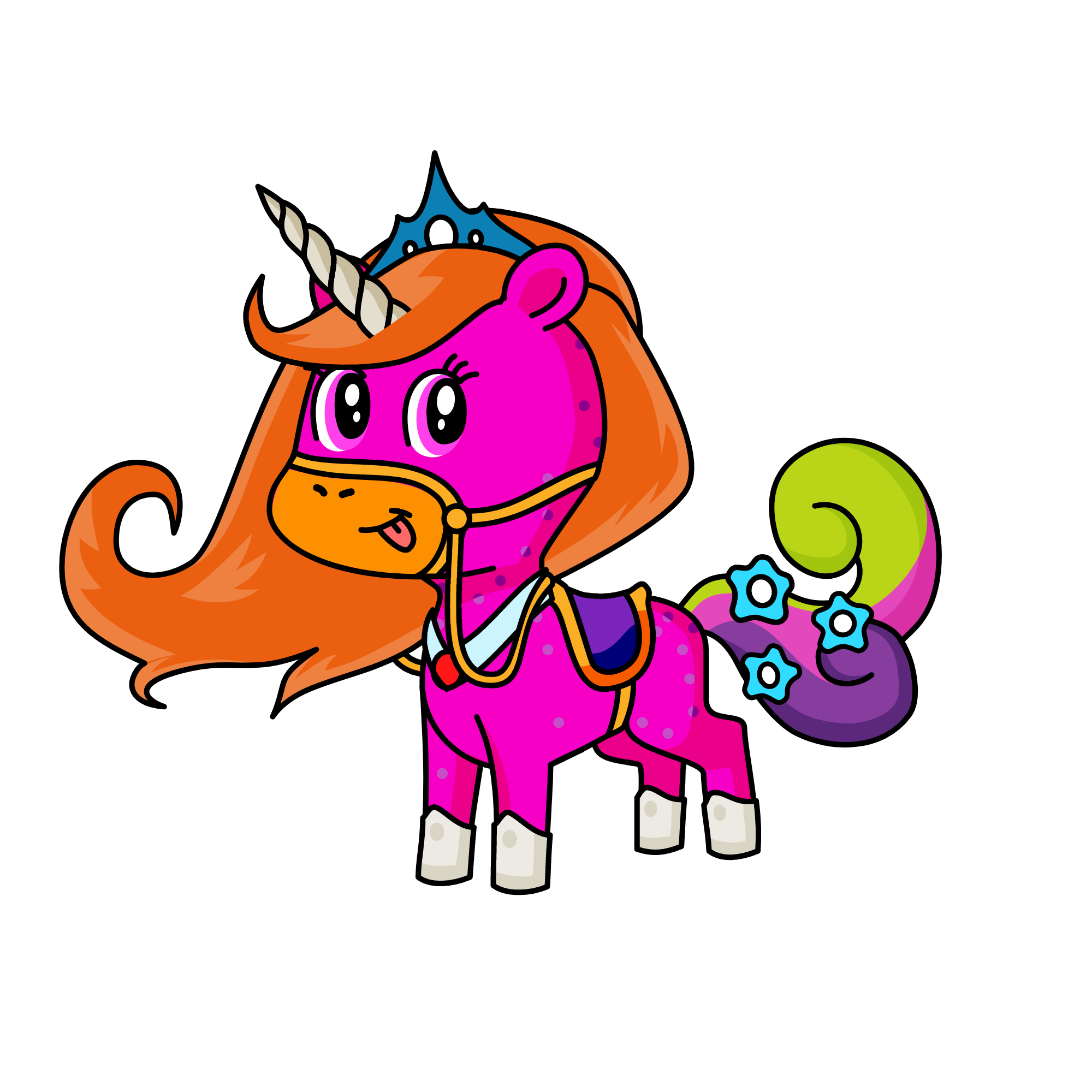 Shammu, the unicorn