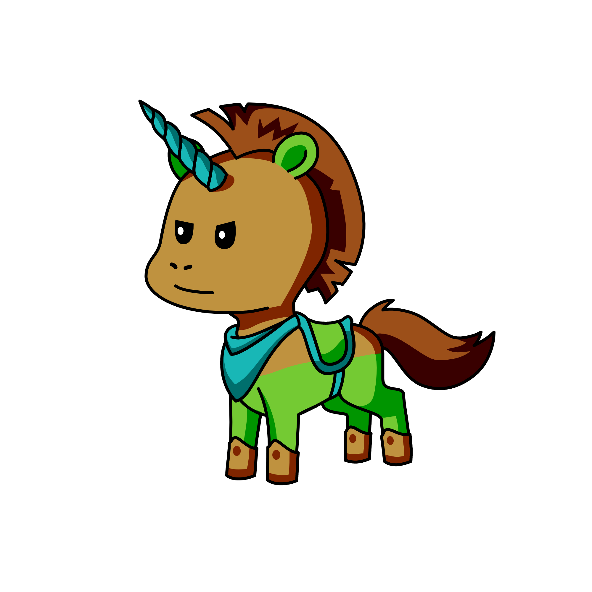 Bradicorn, the unicorn