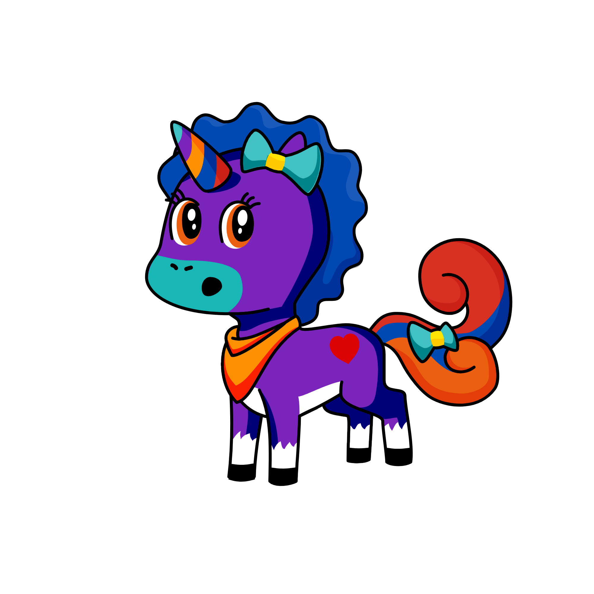 Mama, the unicorn