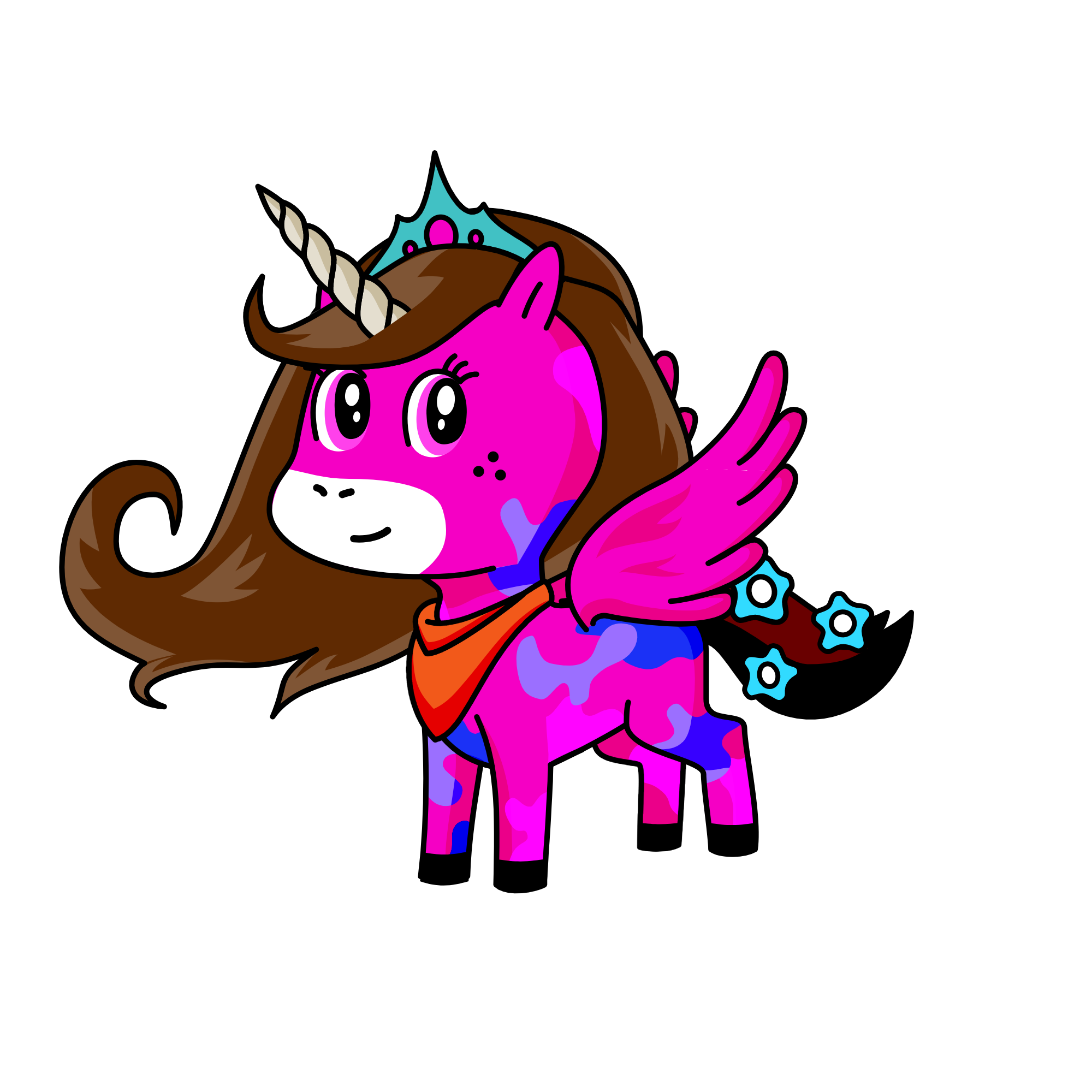 treasure hunter lilly, the unicorn